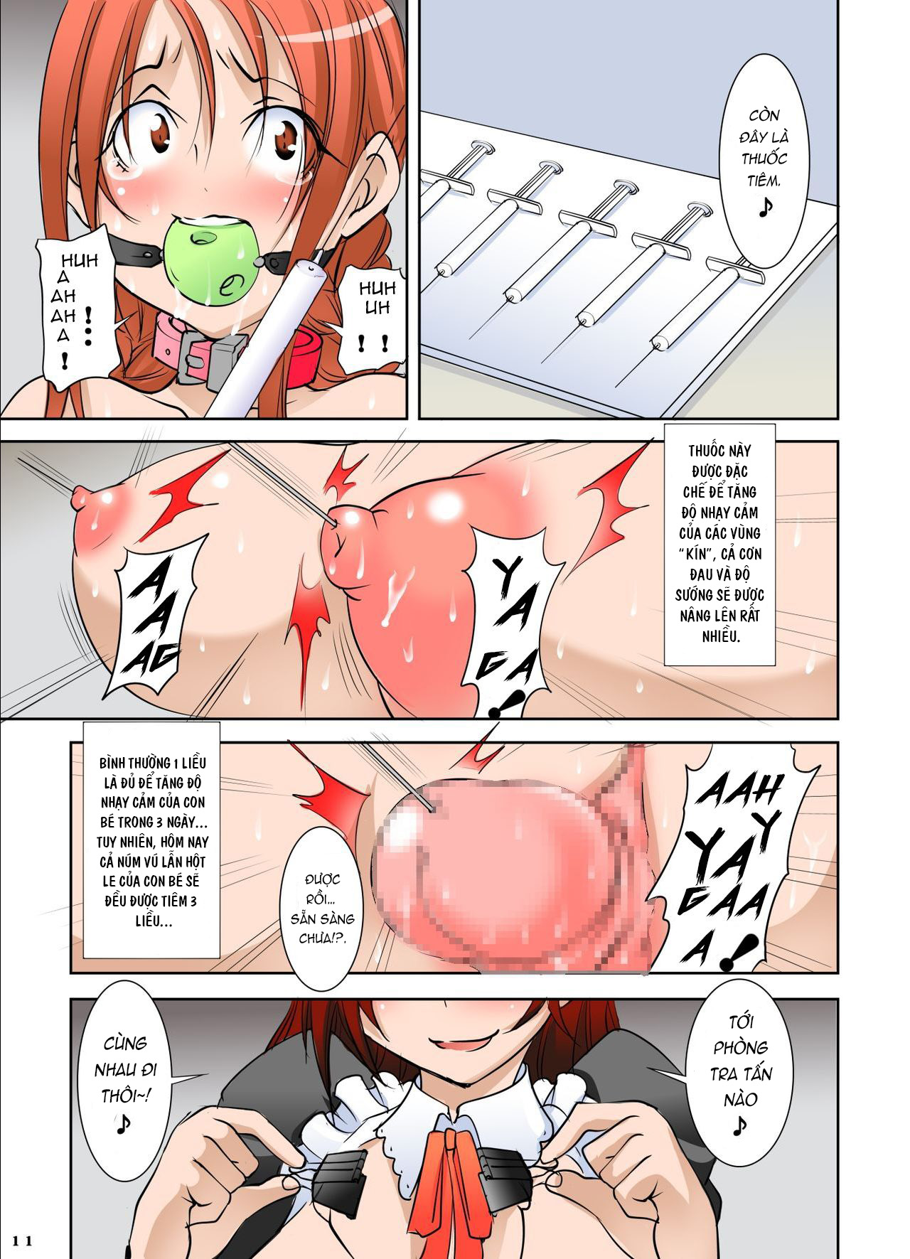 Đọc truyện hentai Shishi Setsudan Shoujo Goumon Gyakutai-kan no Maid-san - Chap 1.1