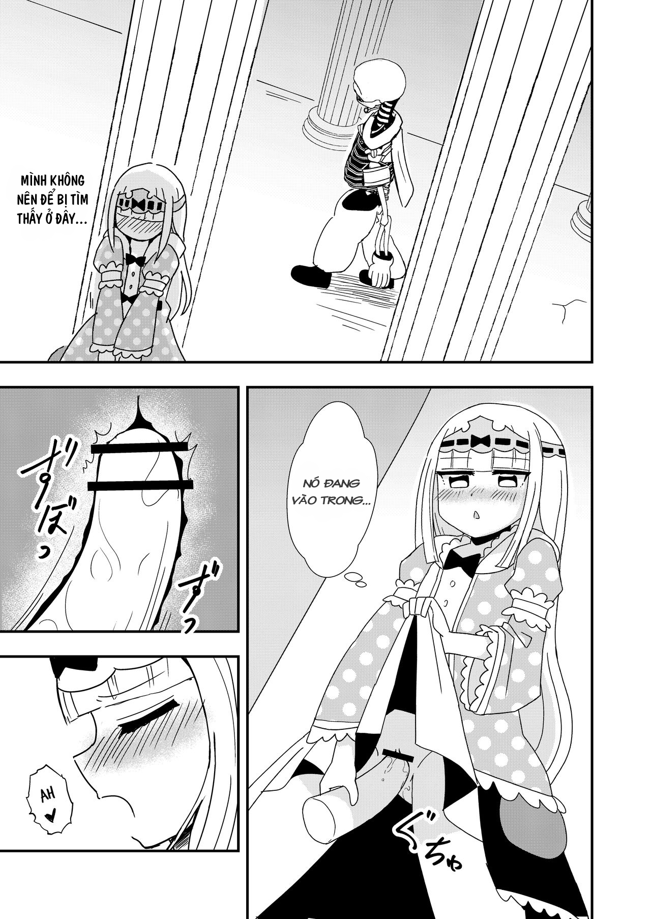 Đọc truyện hentai Maoujyou de Onanii - Oneshot