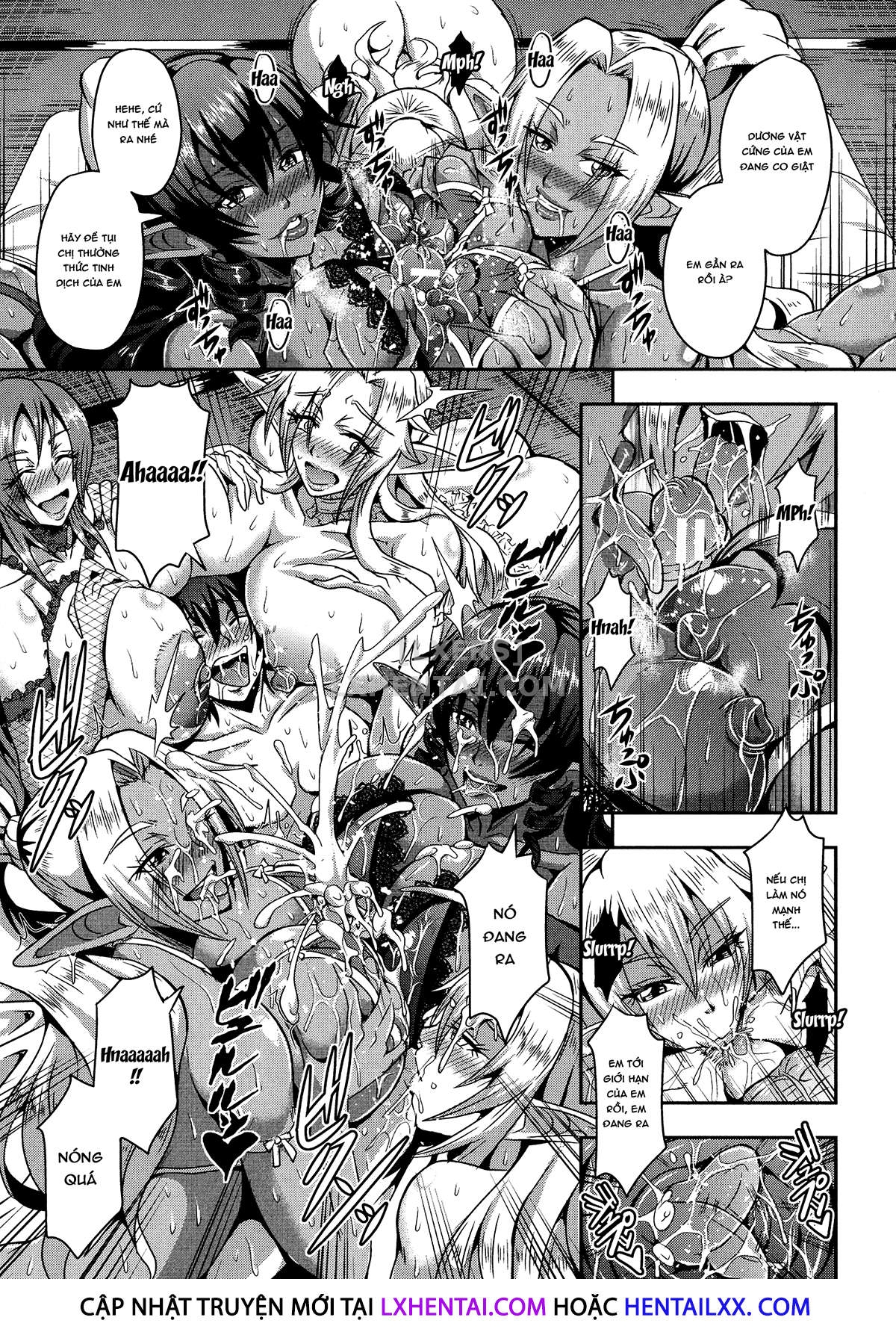 Đọc truyện hentai Elf Harem Story - Chap 1