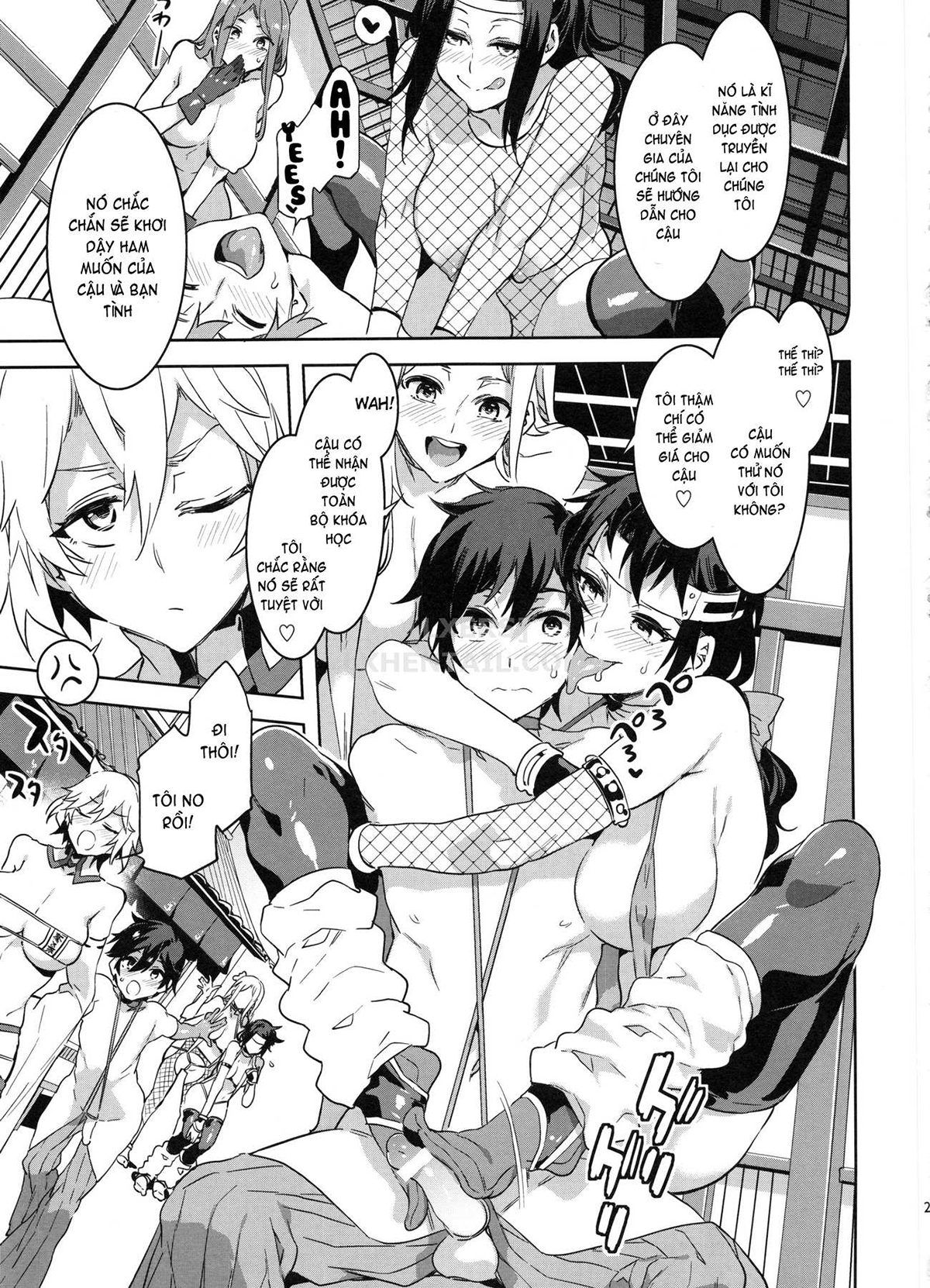 Đọc truyện hentai Oide Yo Mizuryuu Kei Land - Chap 5