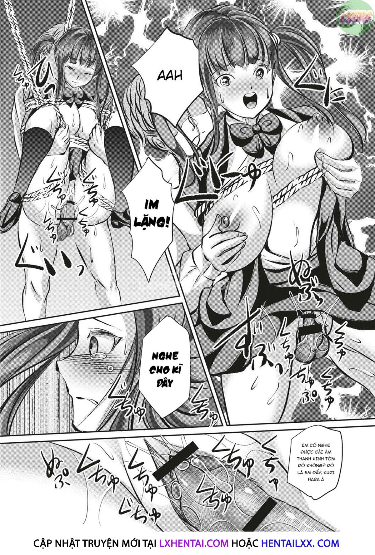 Đọc truyện hentai Kinbaku Seidorei Choukyou Gakuen - Chap 5