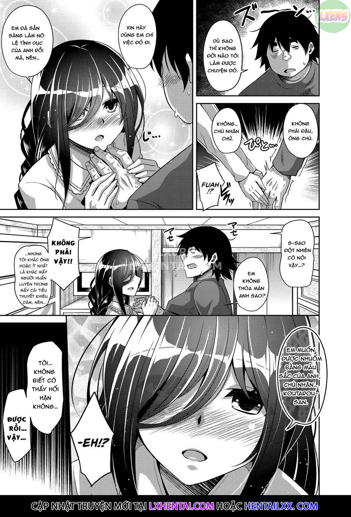 Đọc truyện hentai A Bitch Rose Shrouded In Books - Chap 2