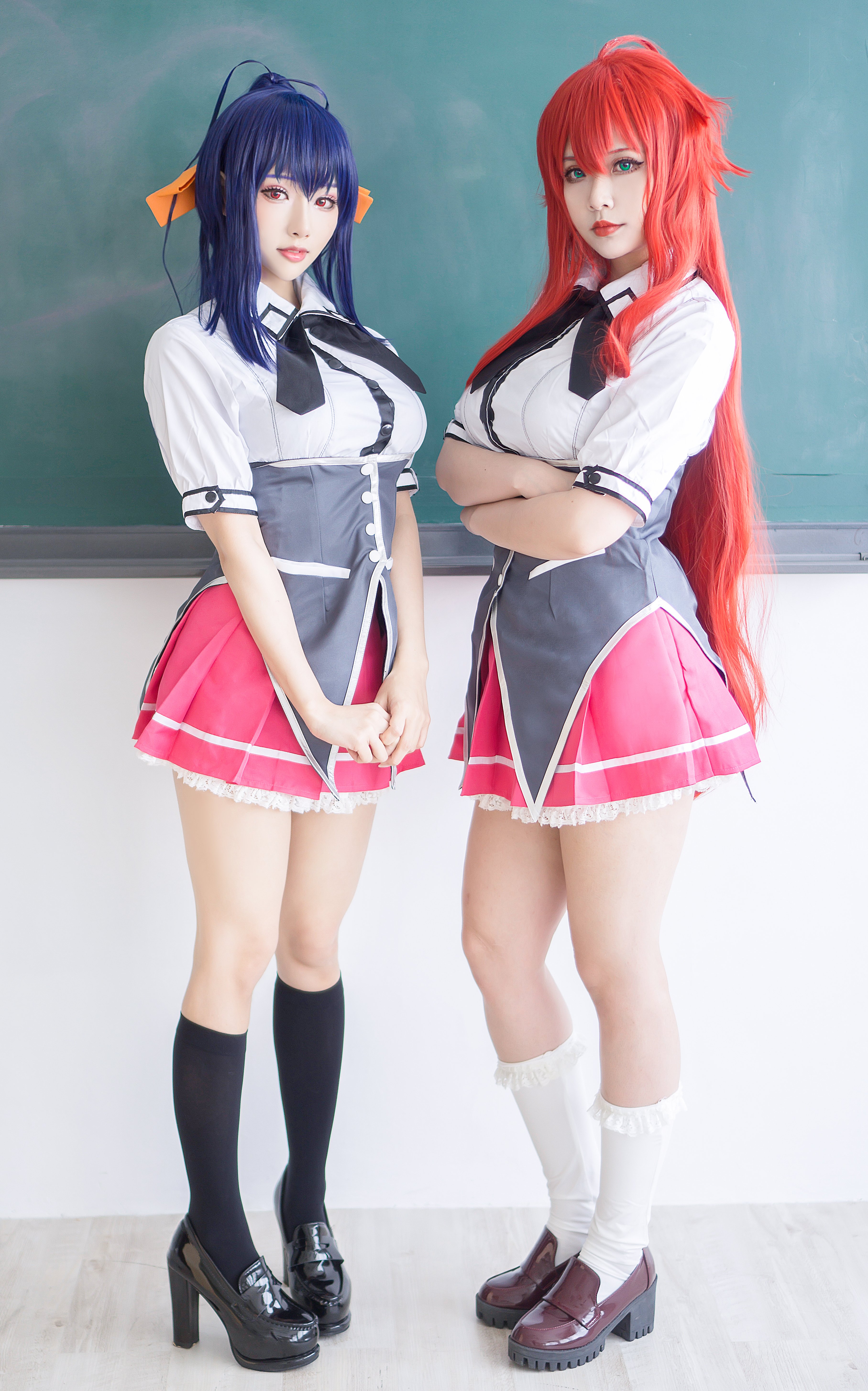 Đọc truyện hentai Tuyển tập Albums siêu phẩm Cosplay - Chap 1095 - Hana Bunny & Hane Ame - DXD Rias+Akeno