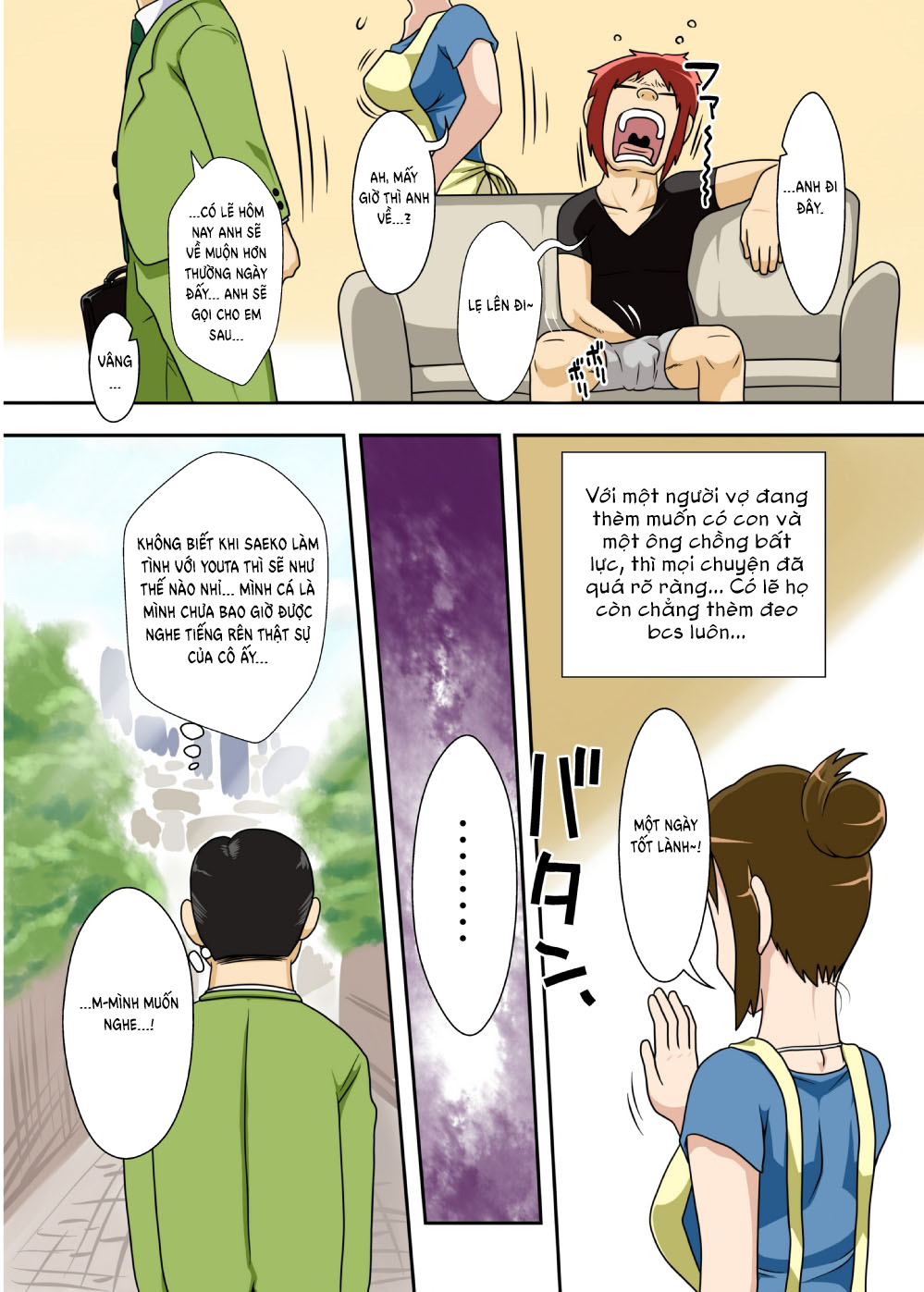 Đọc truyện hentai Tsuma no Botebara Noukou Sex - Oneshot