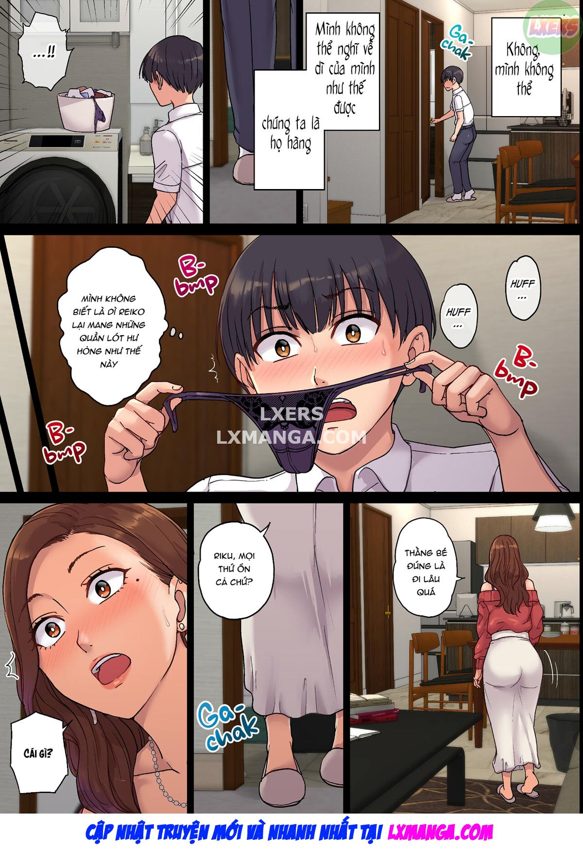 Đọc truyện hentai Ngủ với dì tới mức dì mang thai - Chap 1