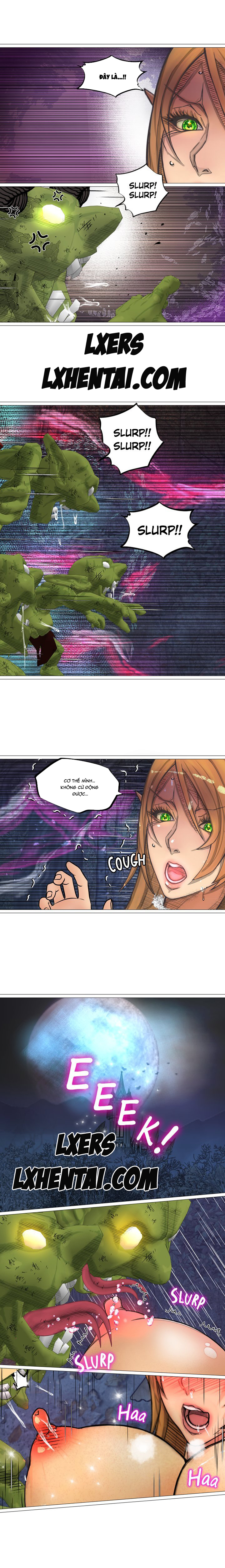 Đọc truyện hentai Nữ Hoàng Dark Elf Và Nô Lệ Orc - Chap 11