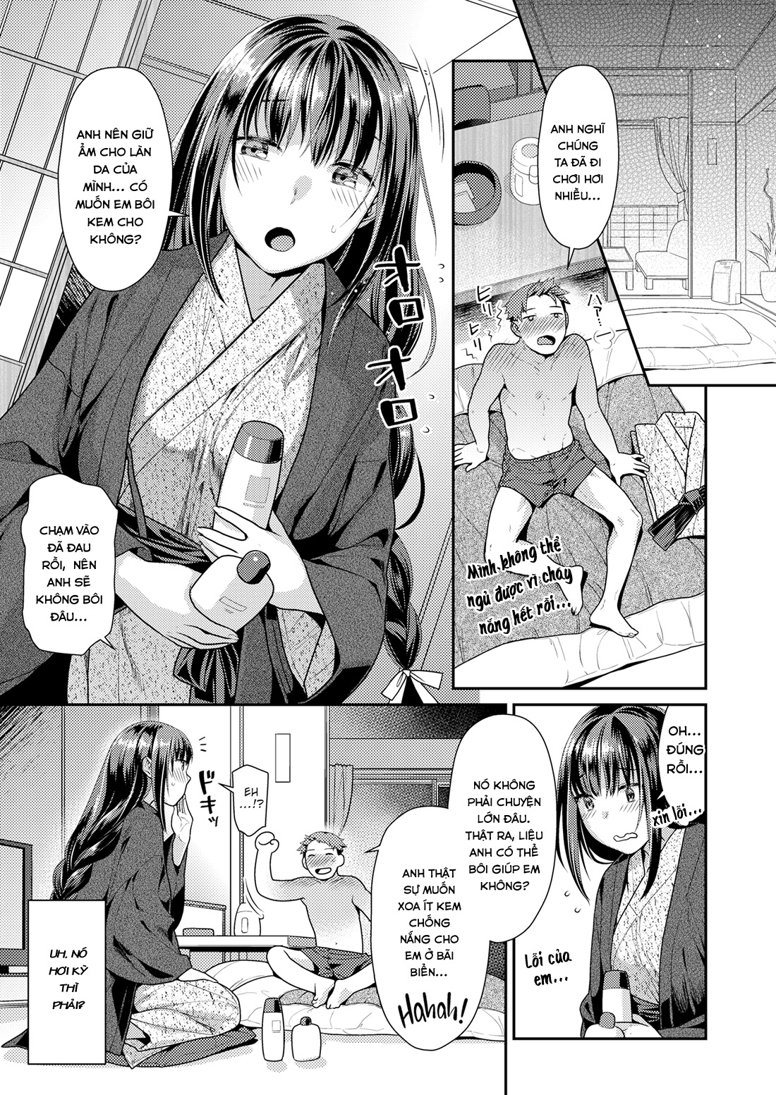 Đọc truyện hentai Hot-to-Trot Night - Oneshot