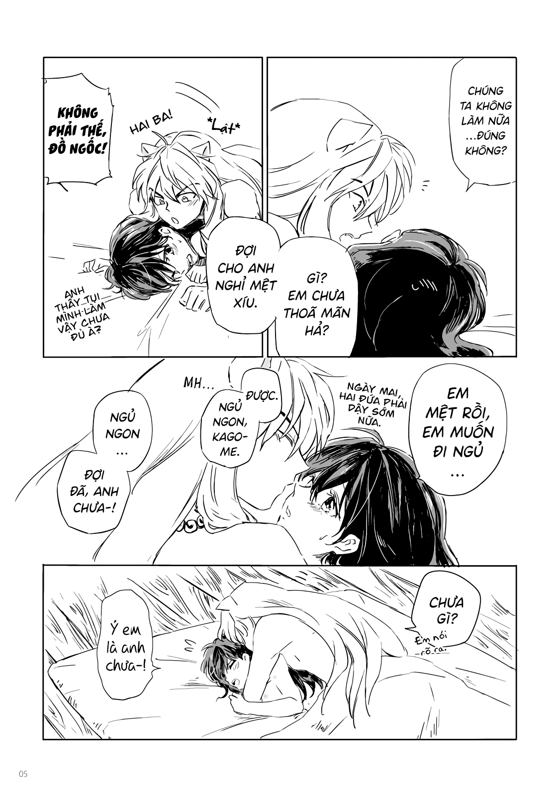 Đọc truyện hentai Tuyển tập Inuyasha - Chap 3: Super Comic City Free Distribution Inu x Kago Manga