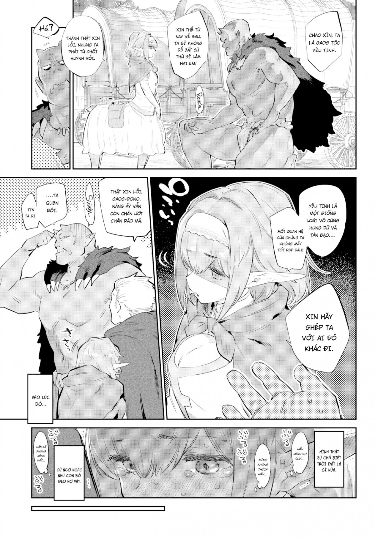 Đọc truyện hentai Otherworldly Maidens Series - My Beloved Mr. Orc ❤