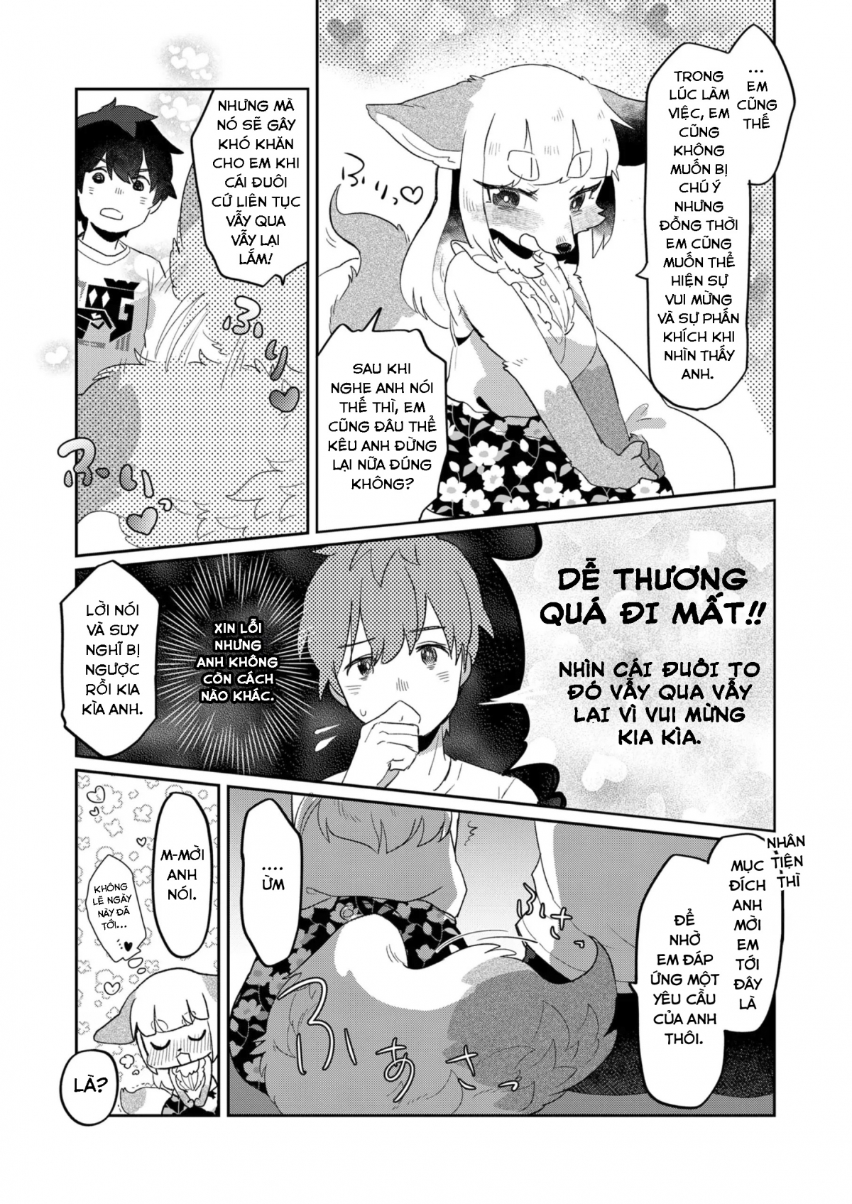 Đọc truyện hentai Anh muốn sờ đuôi của em - Oneshot