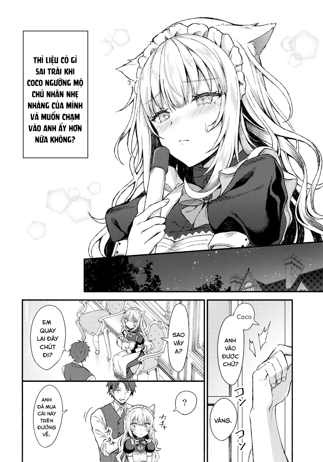 Đọc truyện hentai Nàng mèo hầu gái. - Oneshot