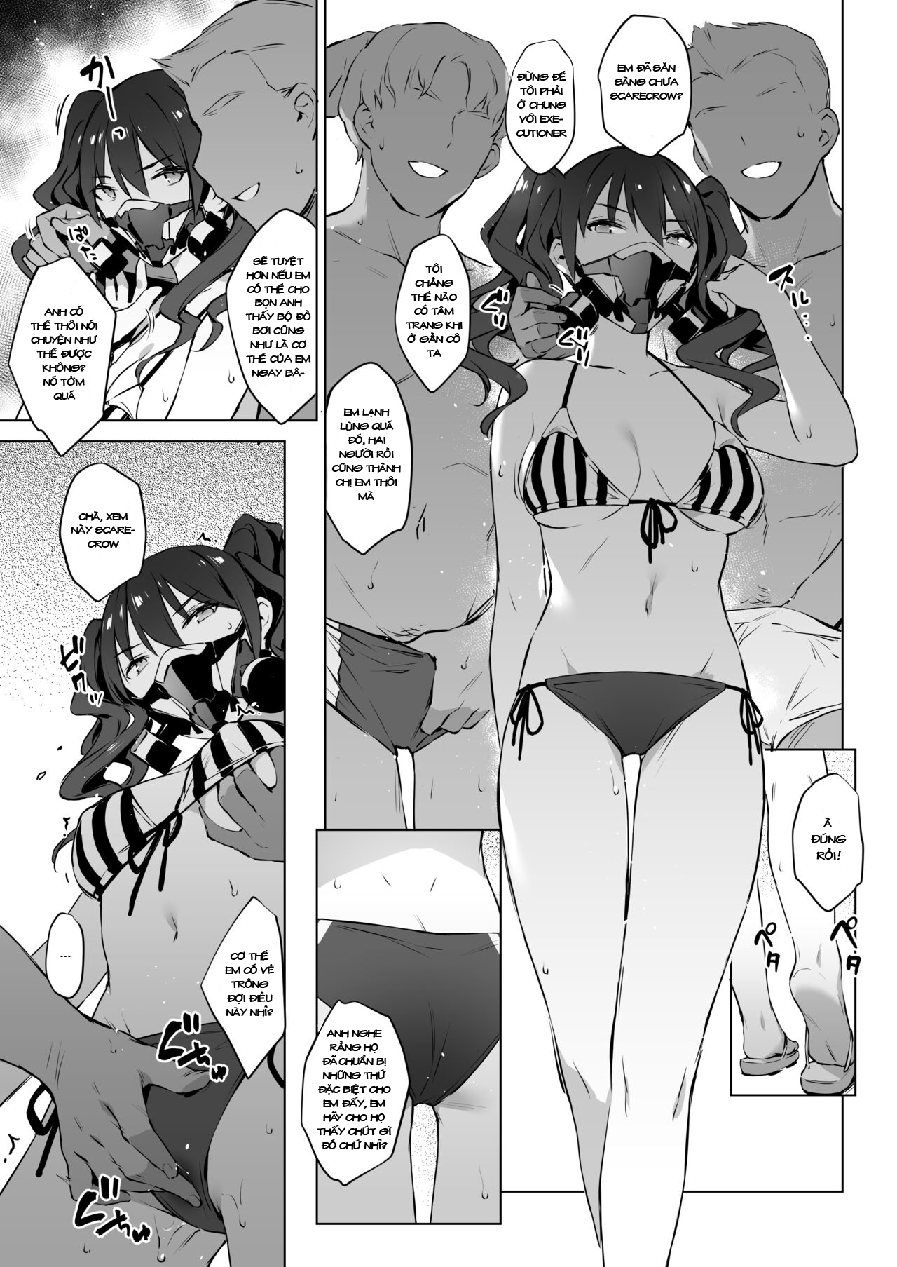 Đọc truyện hentai Cuộc thi giới hạn áo tắm - Y tế (Girls Frontline) - Oneshot