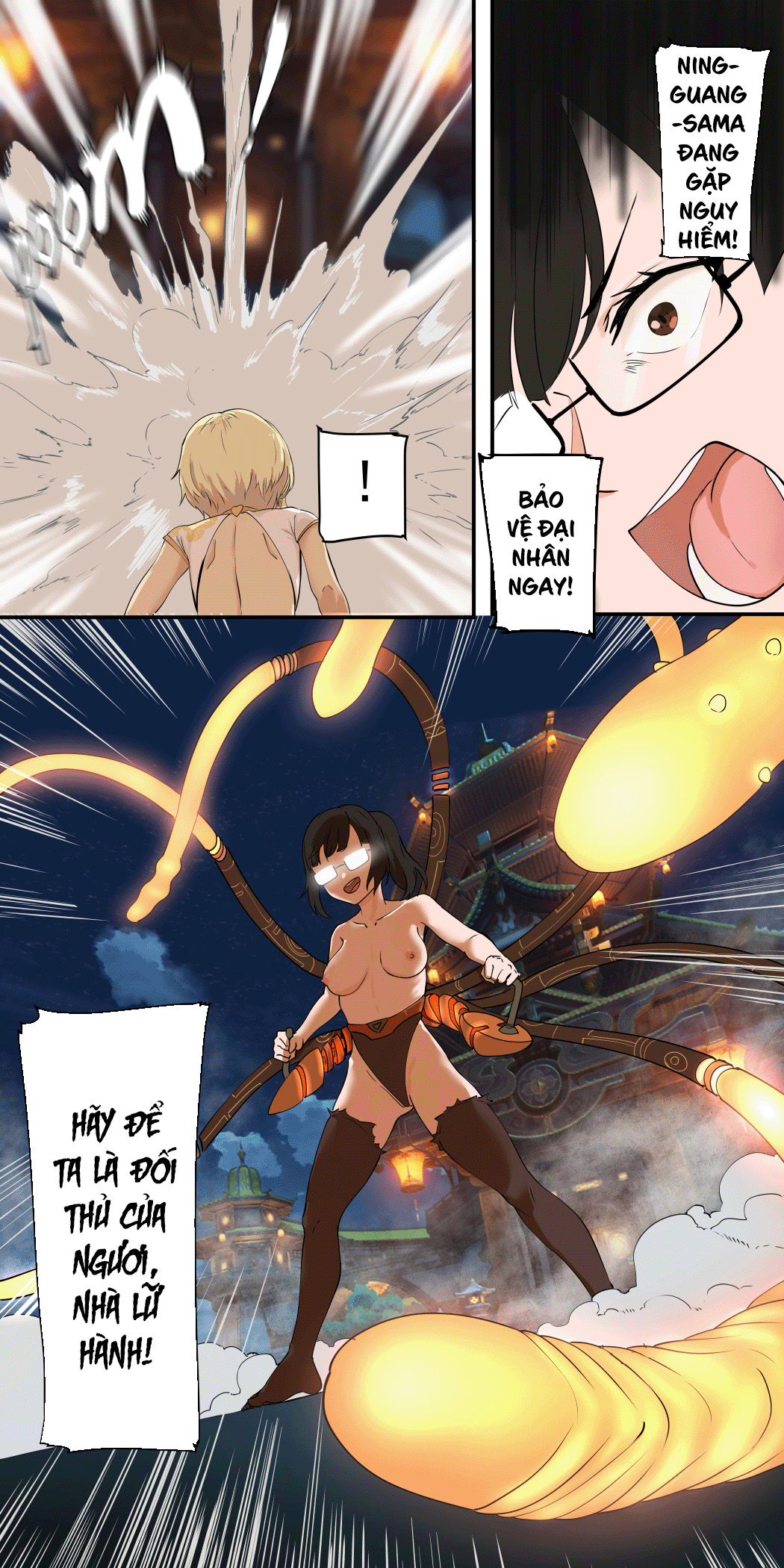 Đọc truyện hentai Món Quà Của Thất Tinh - Chap 4