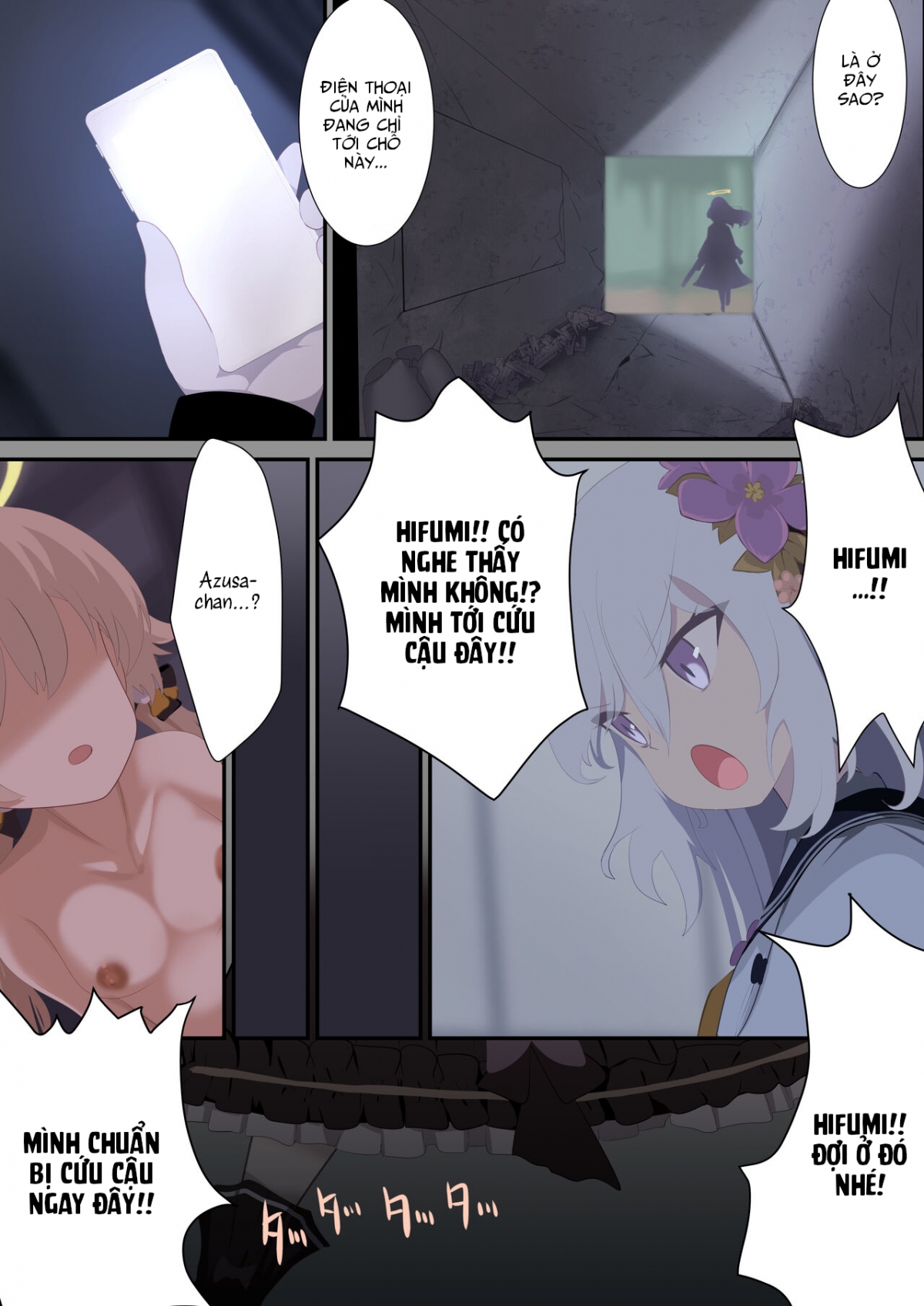 Đọc truyện hentai Tenshi no Wa - Oneshot
