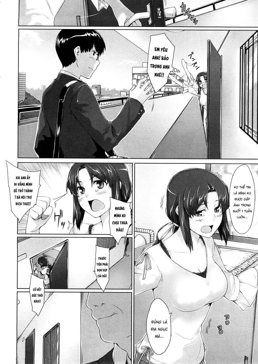 Đọc truyện hentai Dạy dỗ cô vợ mới cưới - Oneshot