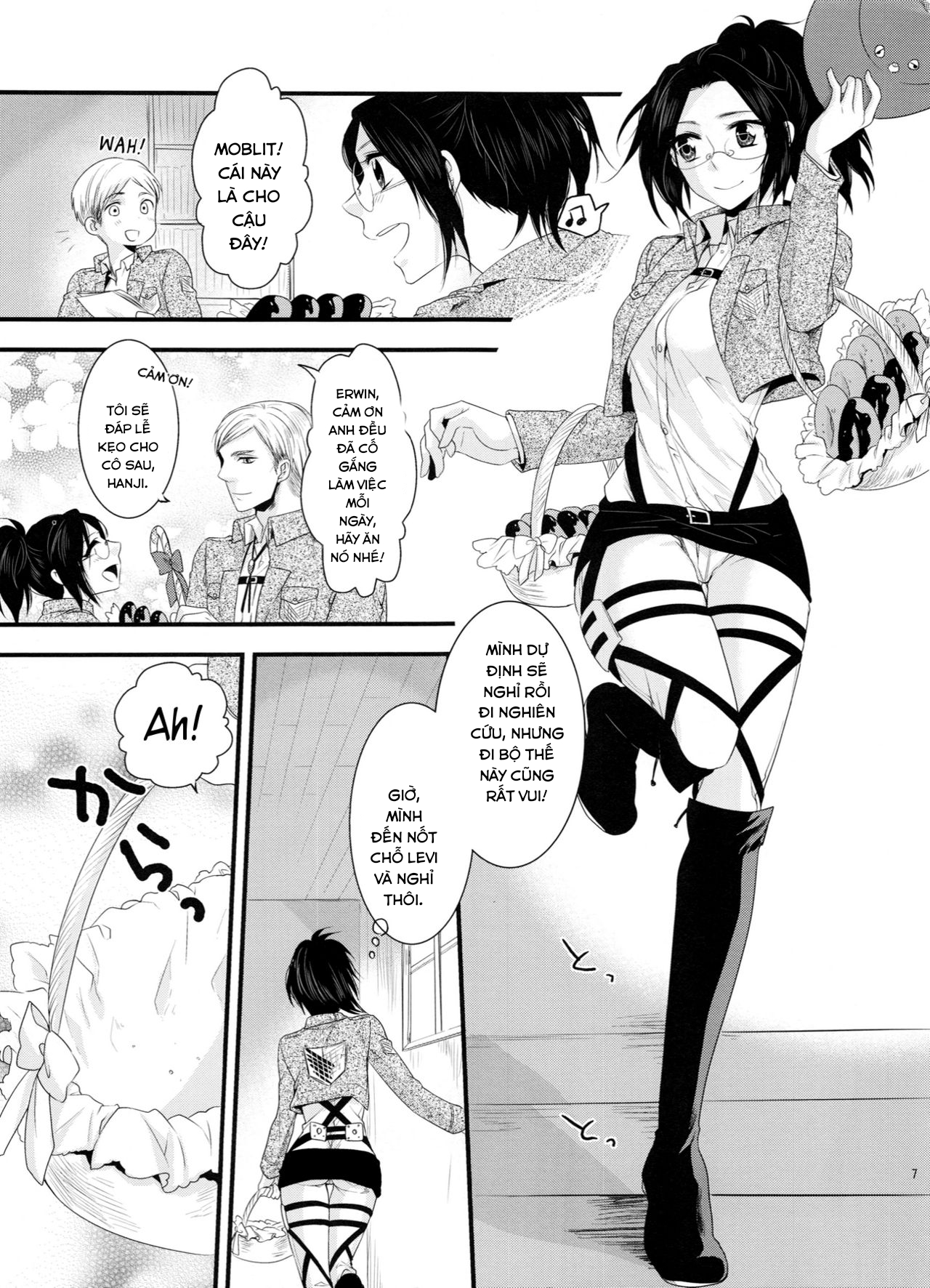 Đọc truyện hentai Candy Holic(Attack on Titan) - Oneshot