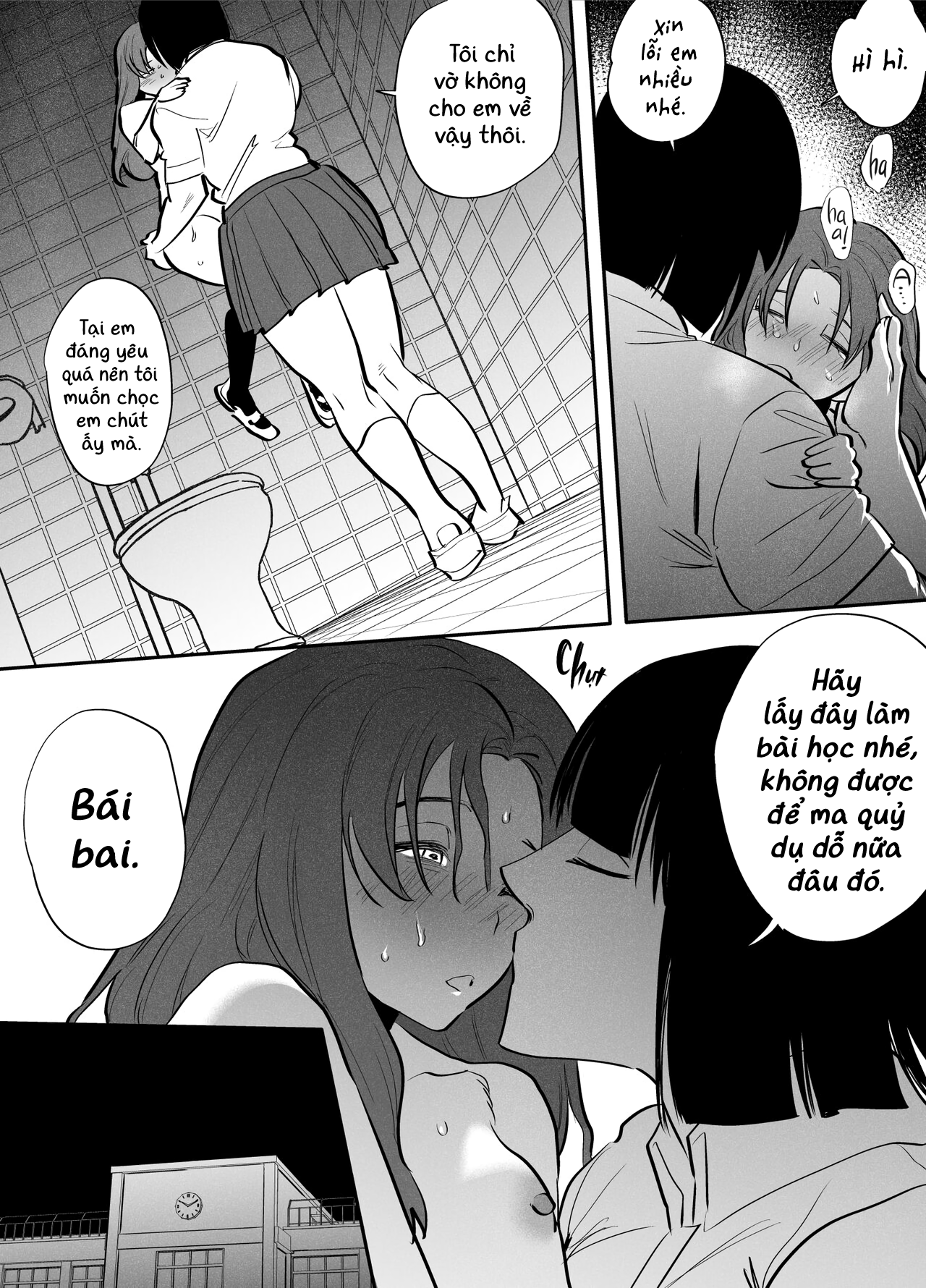Đọc truyện hentai Mình, WC, và futanari Hanako-san - Sợ wa sợ wa