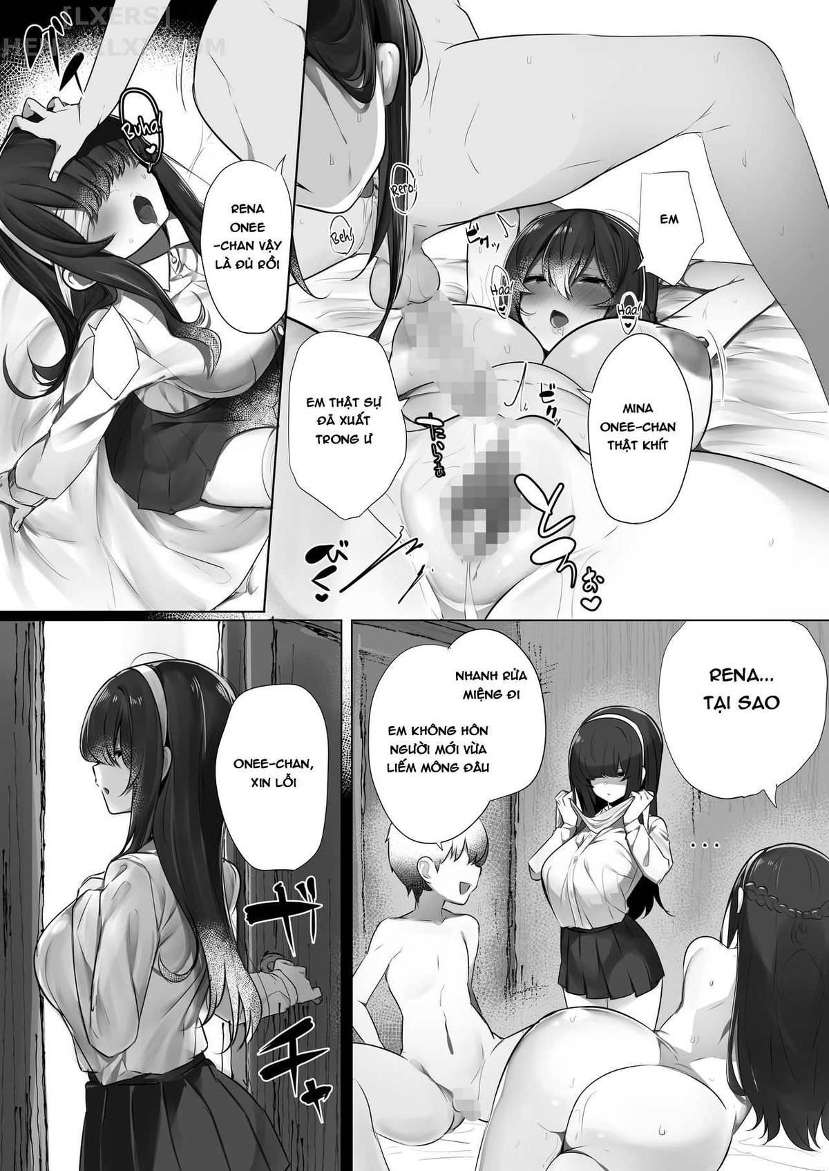Đọc truyện hentai Haru-Kun To Odosare Futago - Oneshot