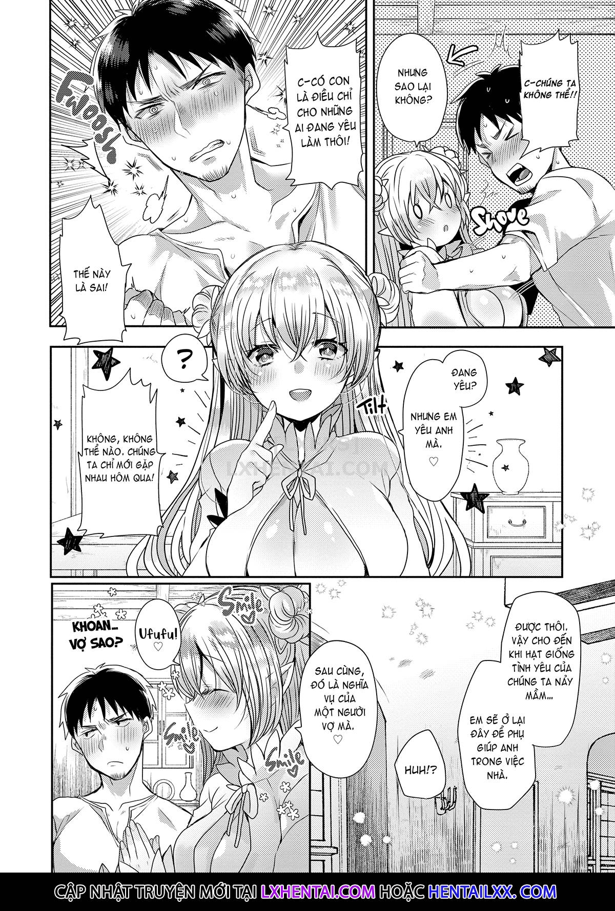 Đọc truyện hentai Monster Girls With a Need for Seed - Chap 9 - Damp with Love and Dew