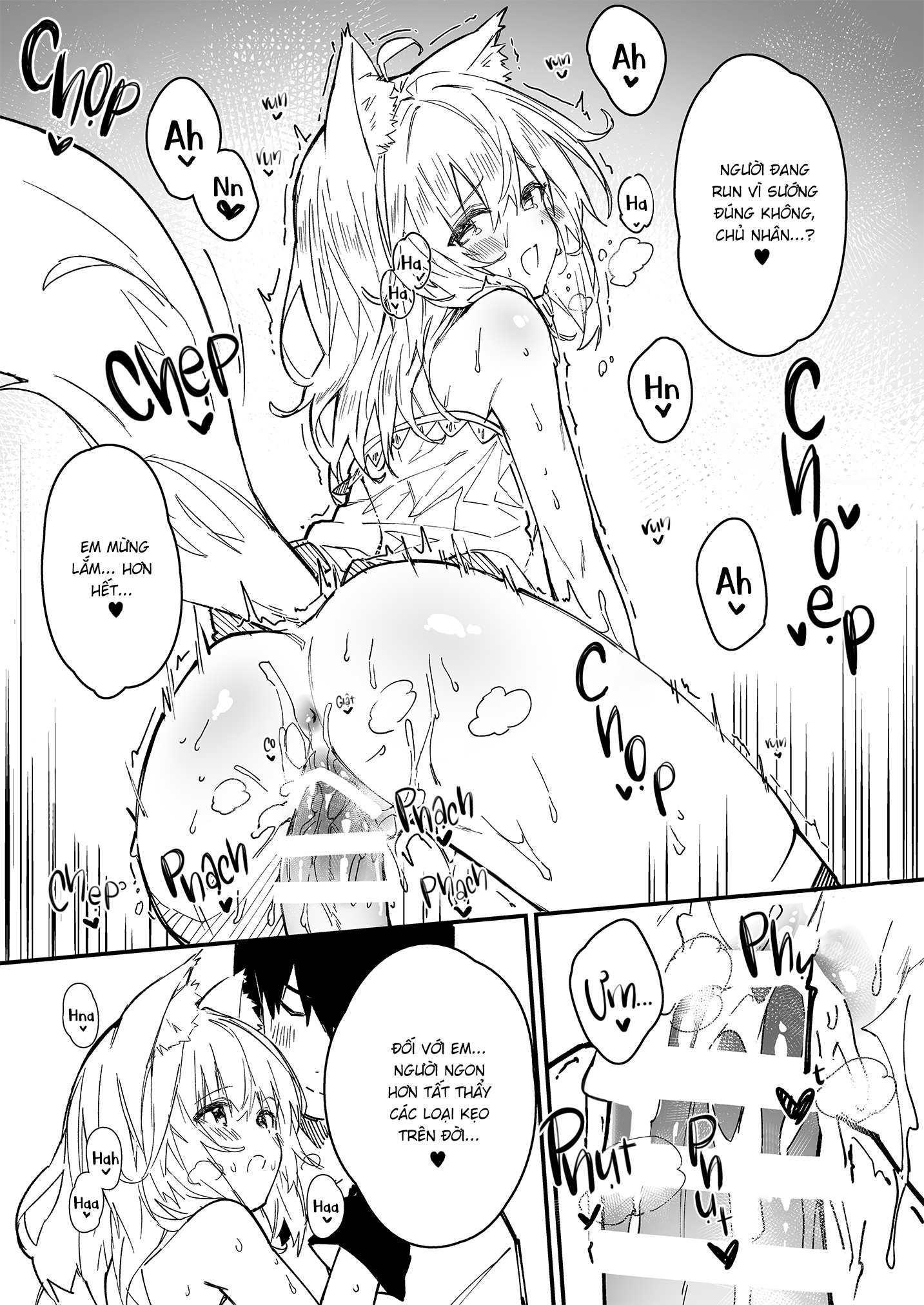 Đọc truyện hentai Sống Cùng Nàng Tai Thú - Ngoại truyện 4