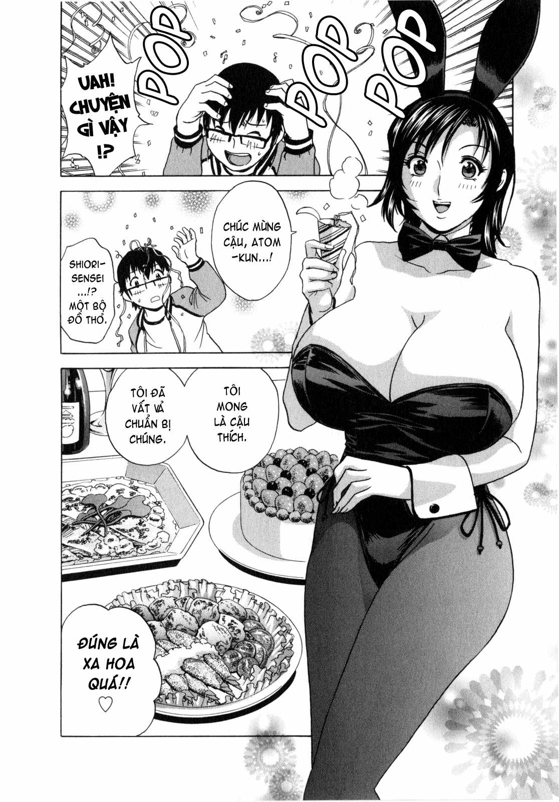 Đọc truyện hentai Life With Married Women Just Like A Manga - Chap 10
