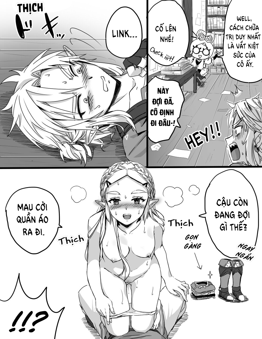 Đọc truyện hentai Vụ án Hồ Tình Yêu (The Legend of Zelda) - Chap I