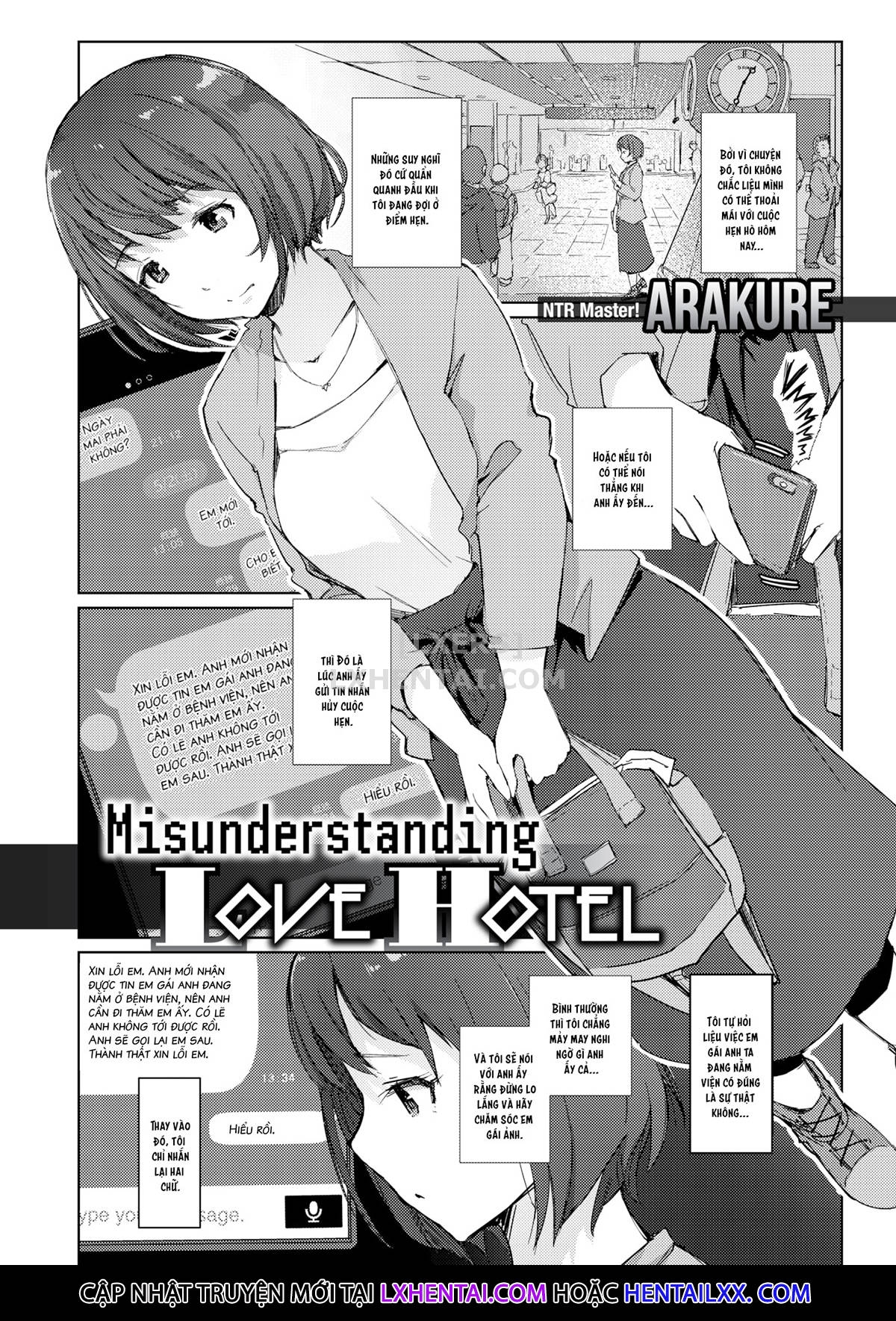 Đọc truyện hentai Misunderstanding Love Hotel - Oneshot