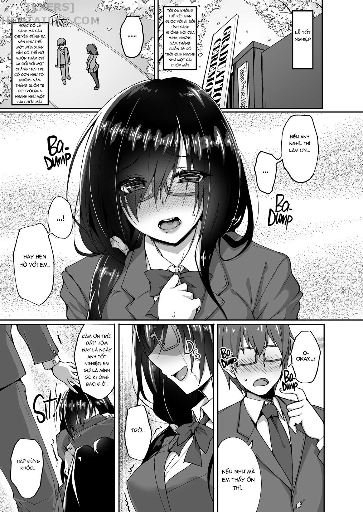Đọc truyện hentai Netorare Kouhai Kanojo - Chap 1 - Taken and Fucked Behind His Back