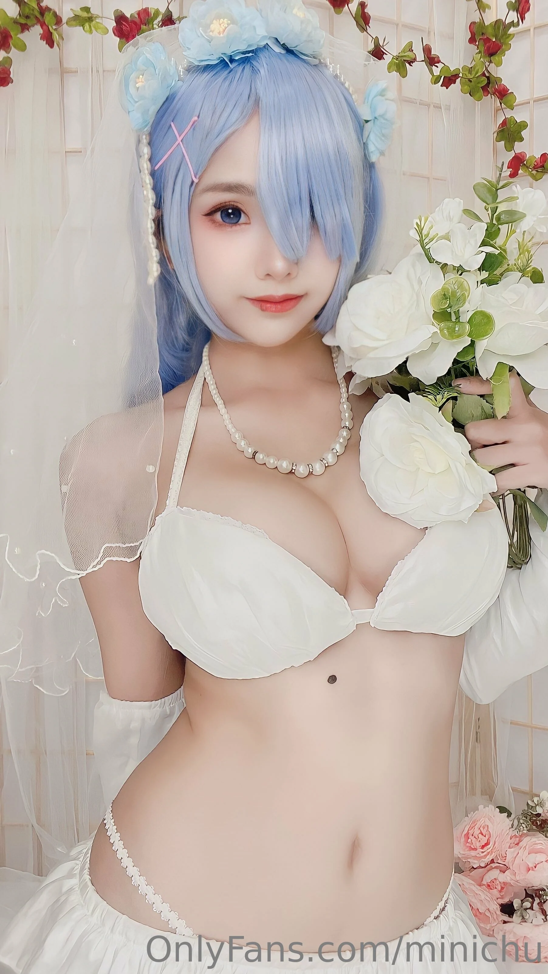 Đọc truyện hentai Tuyển tập Albums siêu phẩm Cosplay - Chap 458 - Minichu - Bride Rem