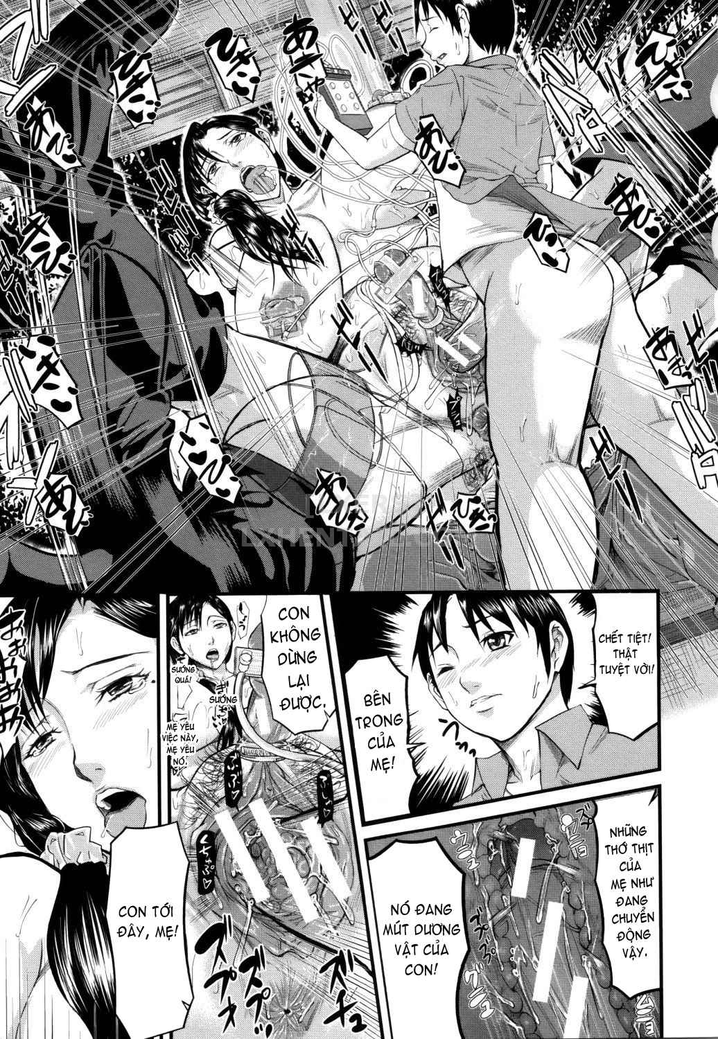 Đọc truyện hentai Onna Jigoku, Niku No Tsubo Hentairui Inranka Mesubuta Ichidaiki - Chap 1