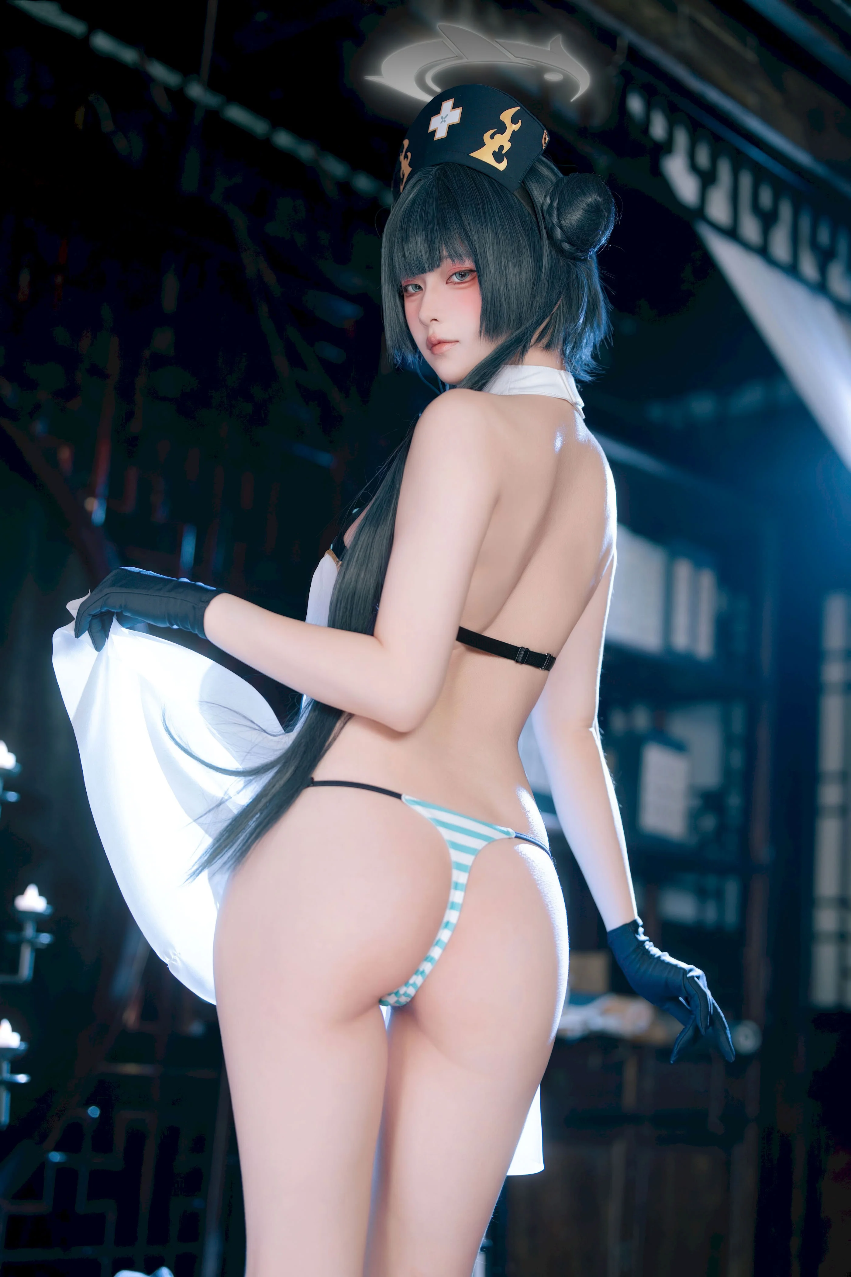 Đọc truyện hentai Tuyển tập Albums siêu phẩm Cosplay - Chap 1413 - Yu Yu - Azure Archives: Fei Saki Fanfiction - Nurse
