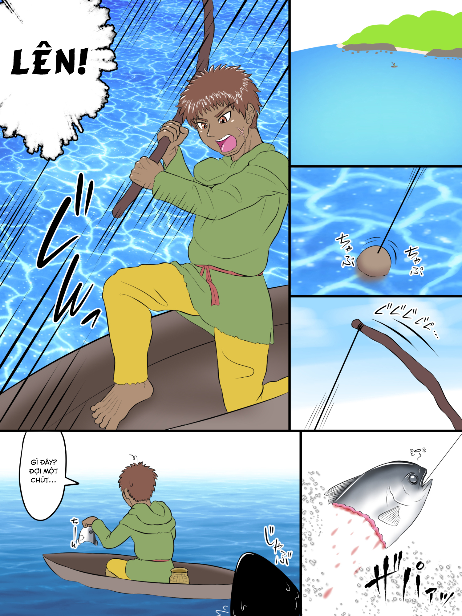 Đọc truyện hentai Demi-Human Chronicle ~ Solitary Fisherman and Shark Maid - Oneshot