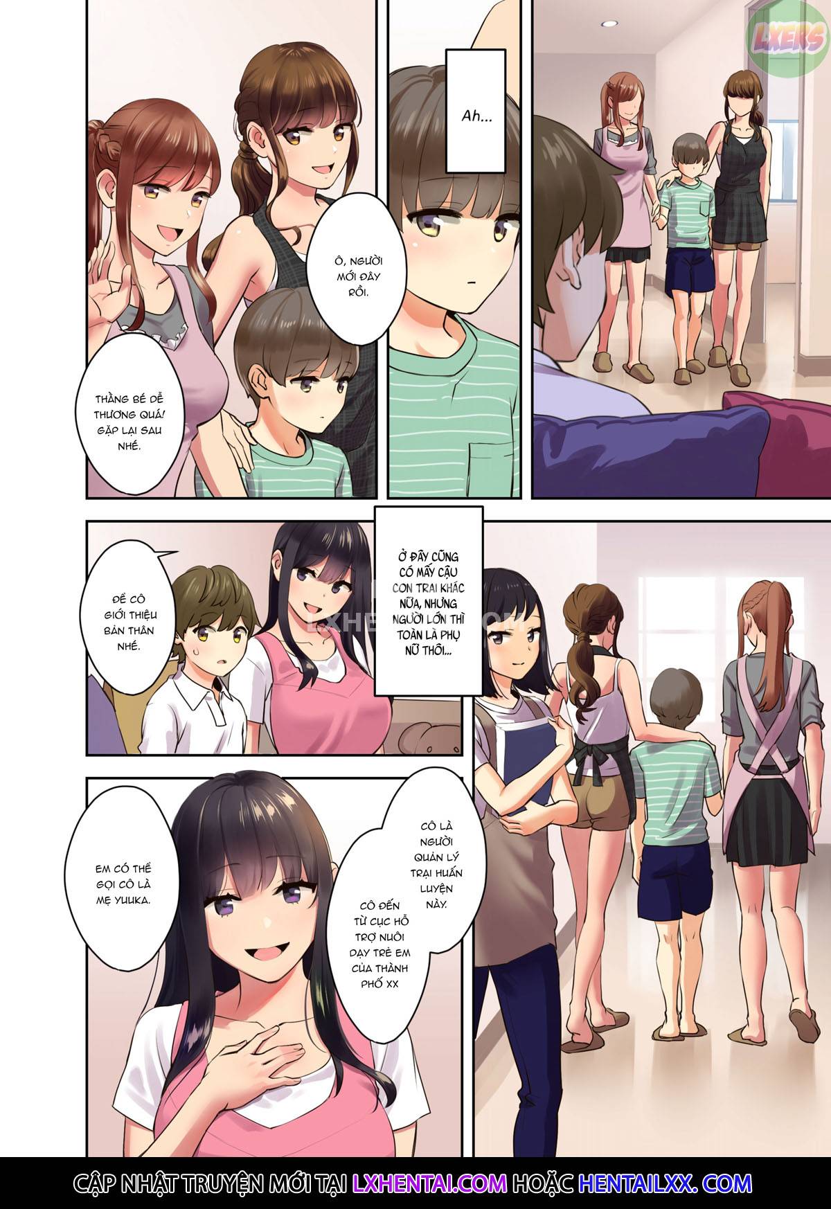 Đọc truyện hentai Câu chuyện về cuộc huẩn luyện thể chất với các chị gái của tôi - Oneshot - Không che