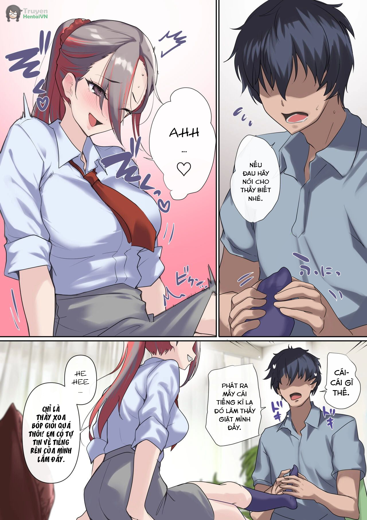 Đọc truyện hentai Nữ doanh nhân dâm đãng và cô giáo trinh nữ - oneshot