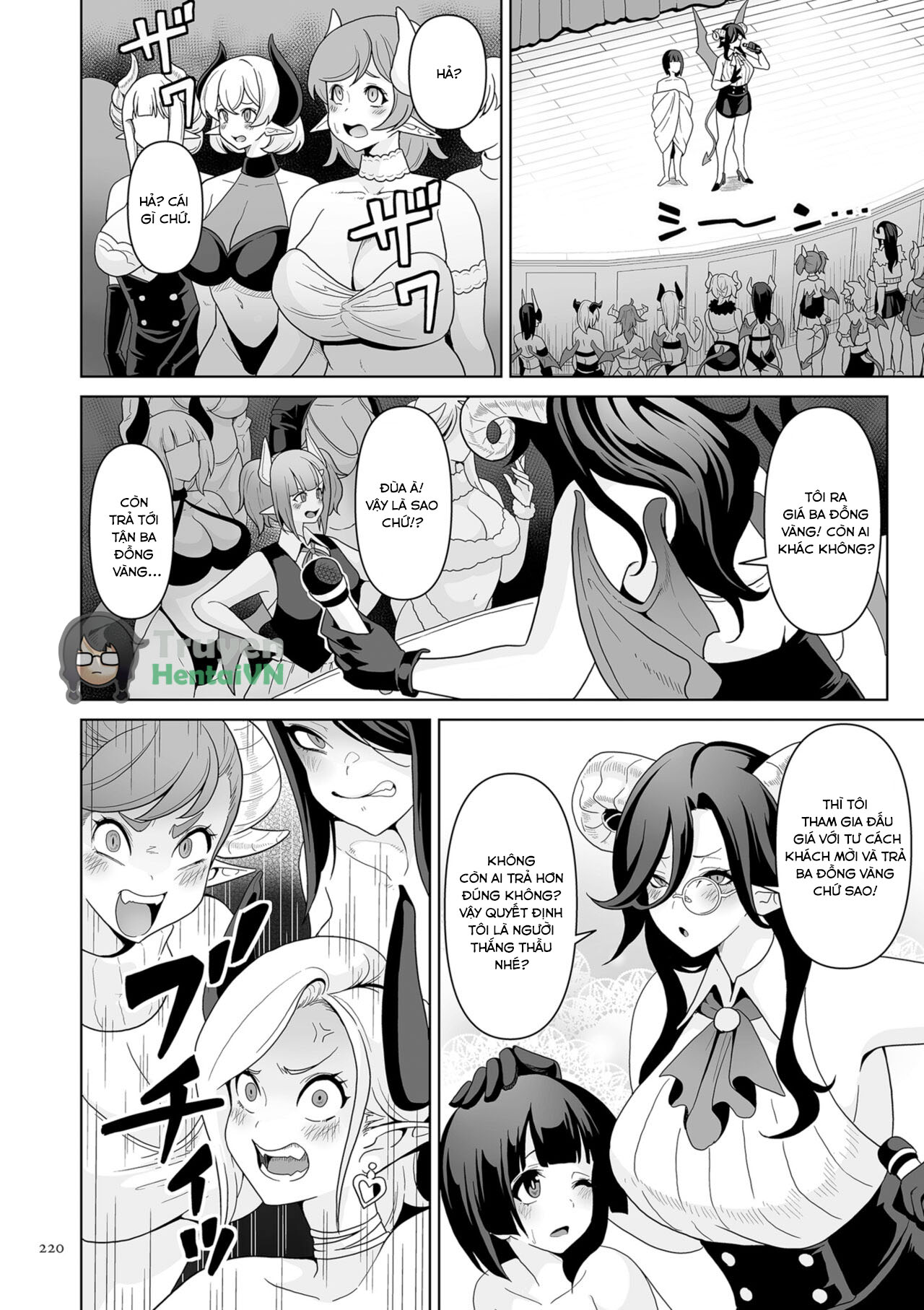 Đọc truyện hentai Vương quốc Succubus thèm bú - Chap 9