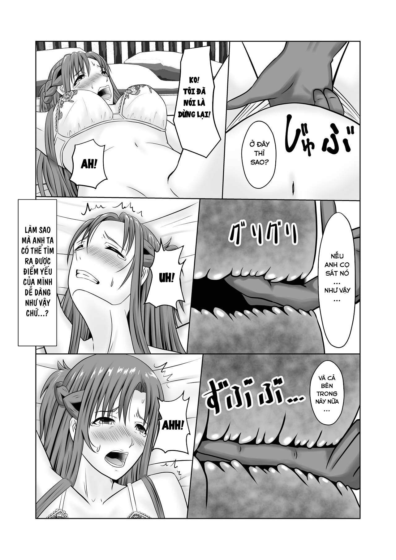 Đọc truyện hentai Asuna no Ayamachi - Oneshot