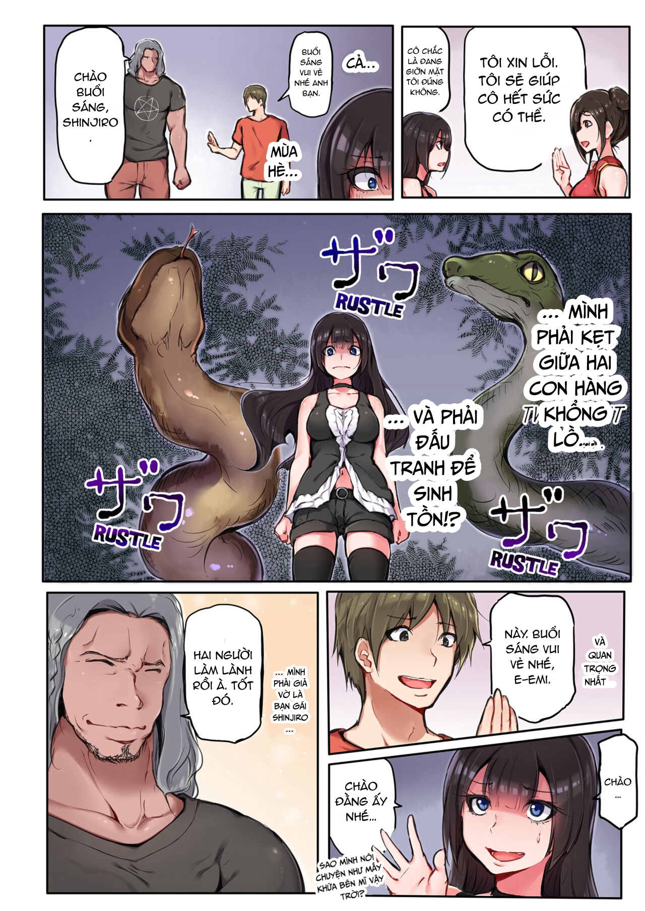 Đọc truyện hentai That Won't Fit...! All Night Sex with the Biggest Cock Vol.1-3 - Chap 1