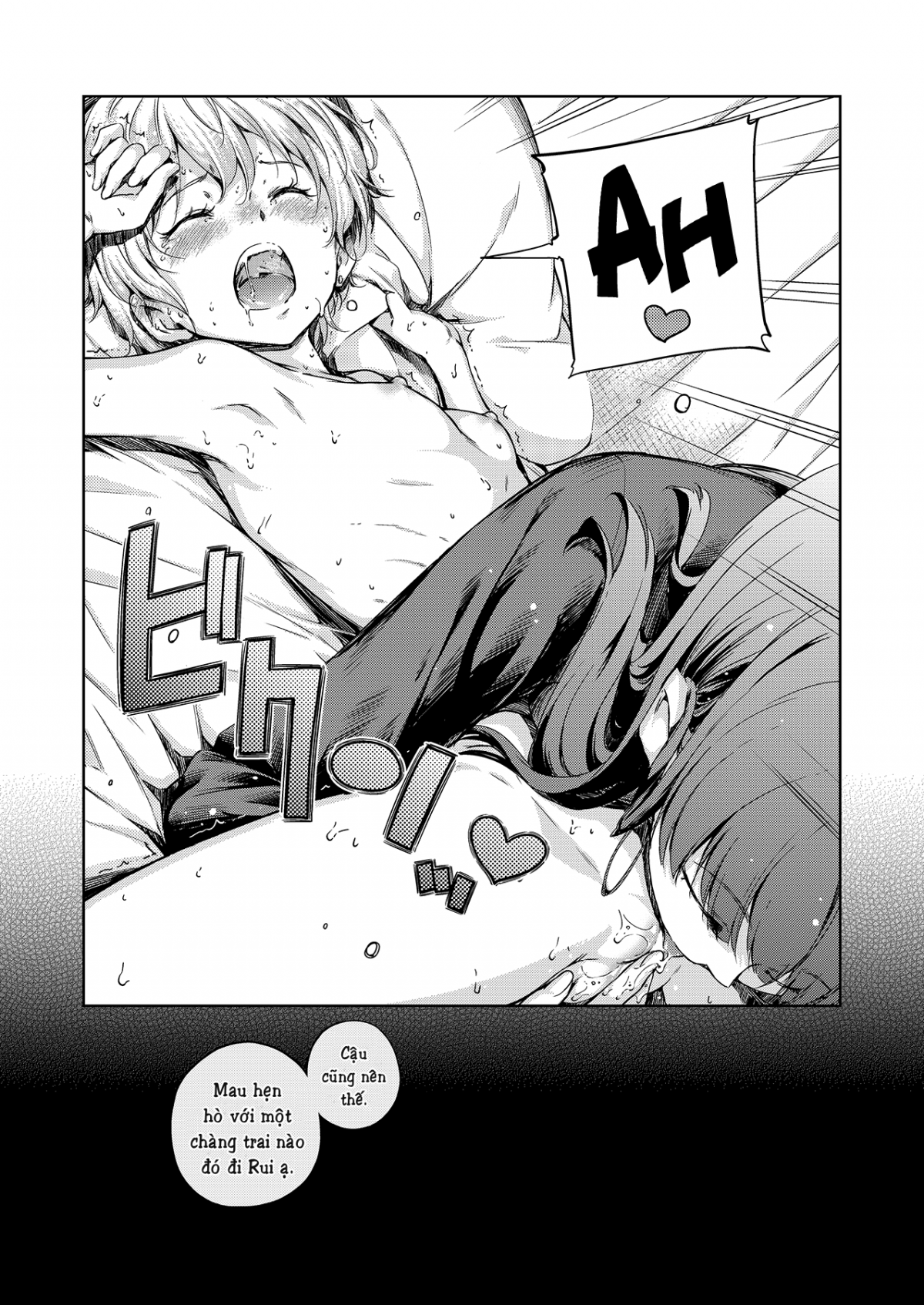 Đọc truyện hentai Ở lưng chừng câu chuyện viết dở - Oneshot