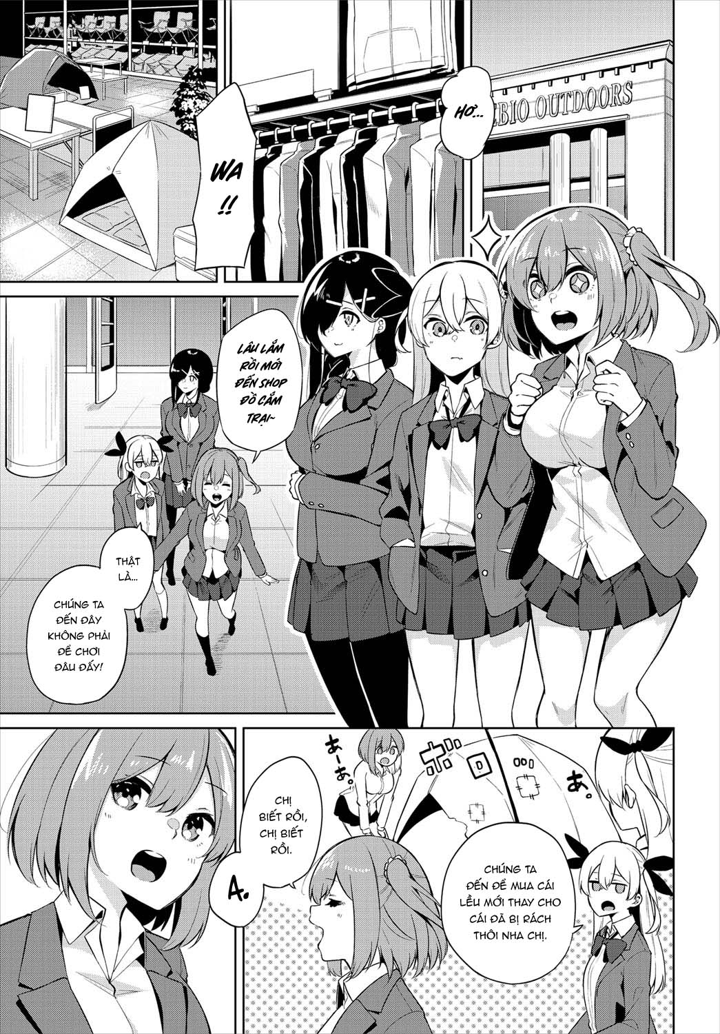 Đọc truyện hentai Nhật Kí CLB Ngoài Trời - Chap 4