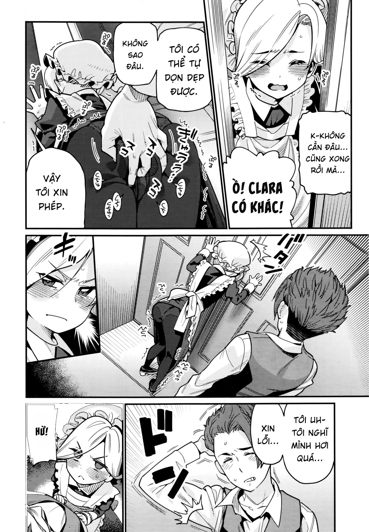 Đọc truyện hentai Truyện tình cậu chủ nhỏ và cô hầu gái - Oneshot nứng