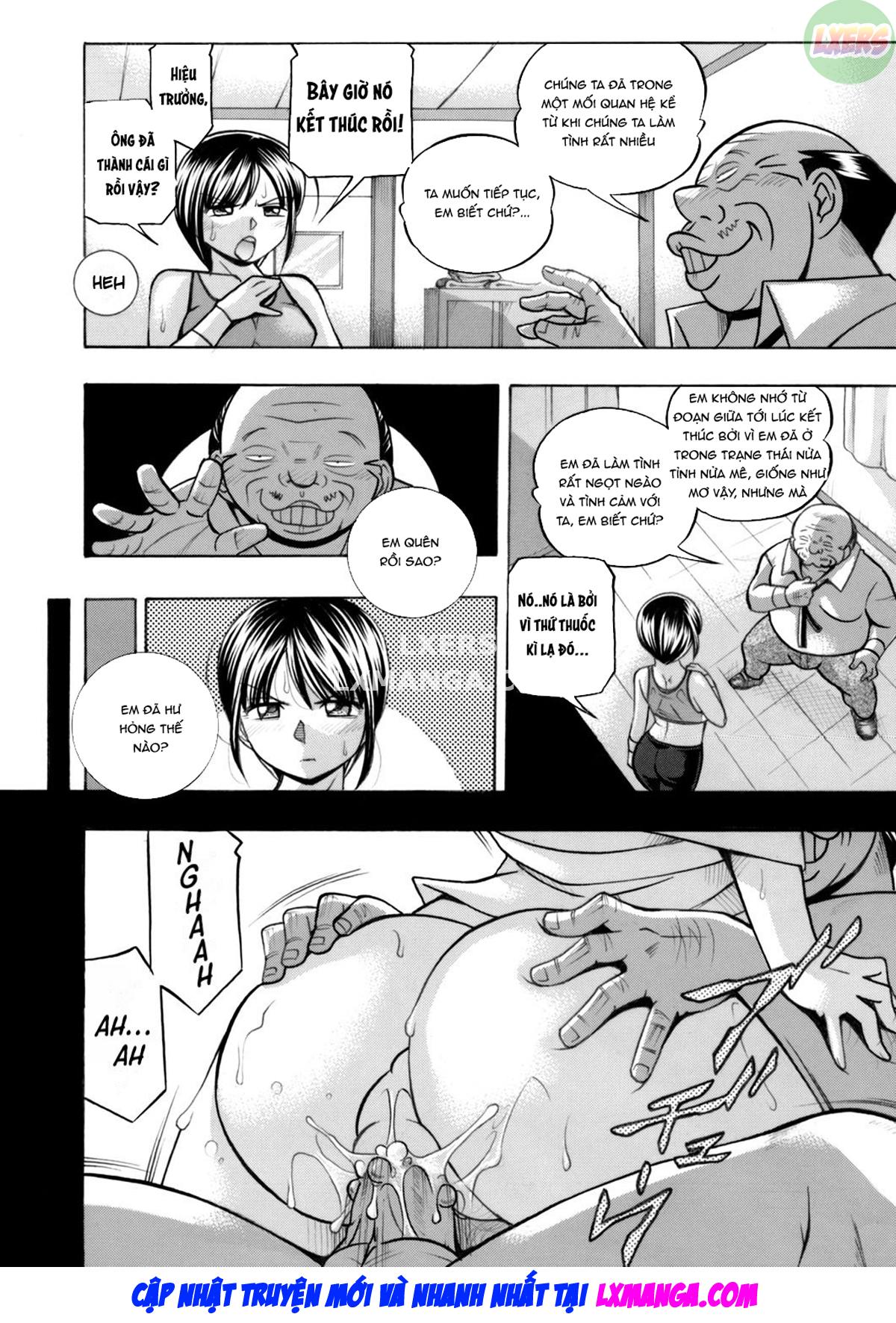 Đọc truyện hentai Nữ giáo viên dâm đãng và em học sinh may mắn - Chap 4
