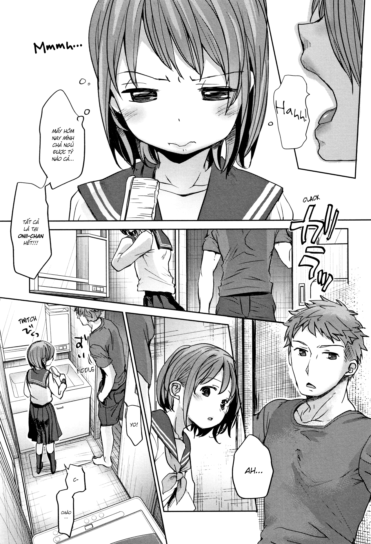 Đọc truyện hentai Khi bố mẹ vắng nhà - Oneshot