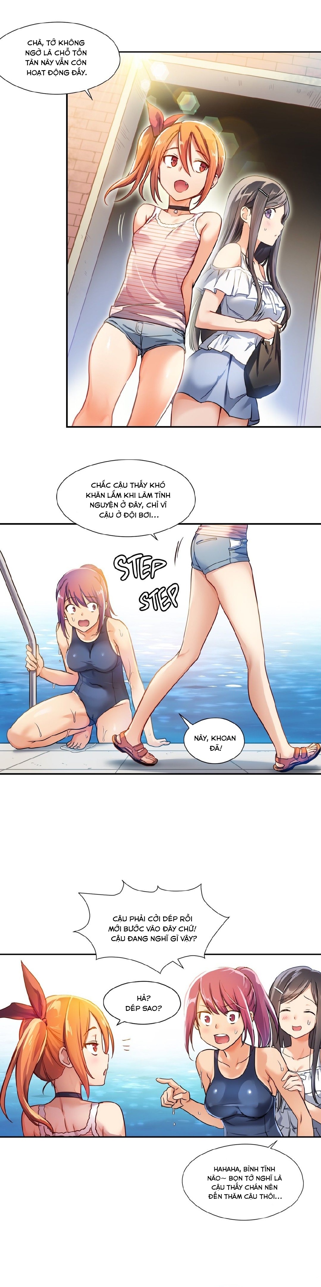 Đọc truyện hentai Dõi theo tình đầu - Chap 4 (Nách nè Mlem mlem)