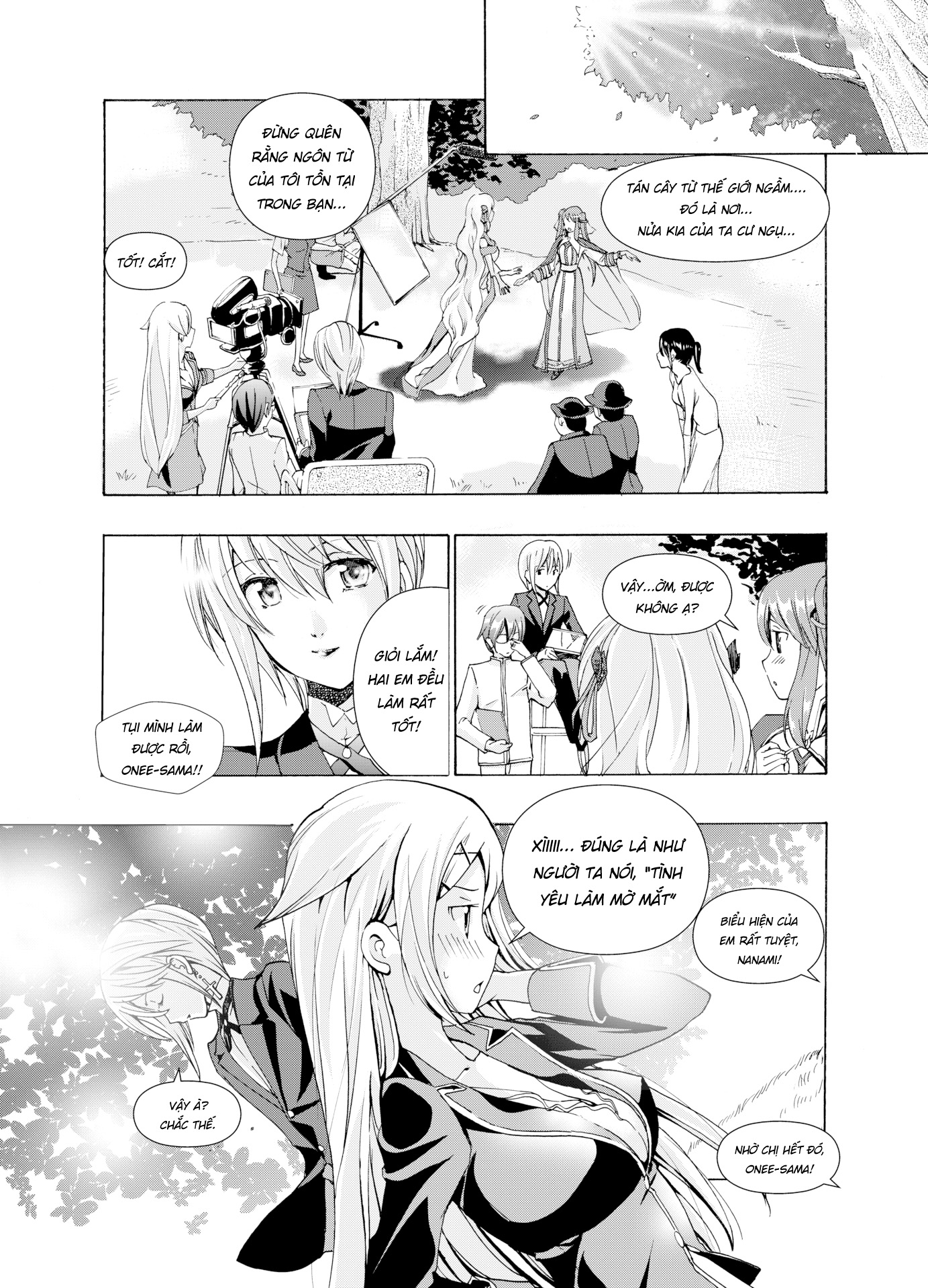 Đọc truyện hentai Tuyển Tập Yuri Một Nắng - Hộp Nhạc Ký Ức - Chap 1: Overture to Flowering