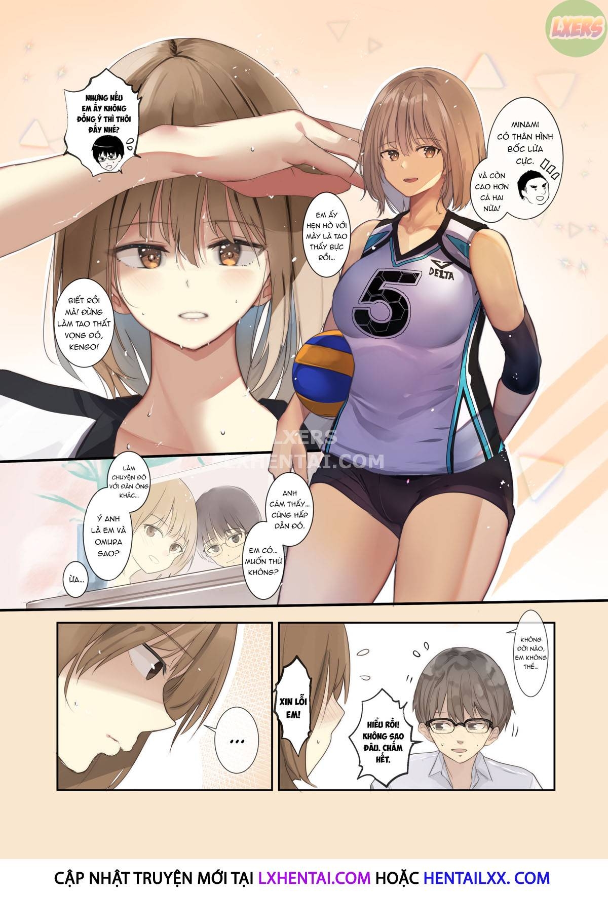 Đọc truyện hentai Volleyball No Kanojo To Netorase Play No Ano Hi Kara Aeru Kaisuu Ga Hetteiru… - Oneshot - Không che