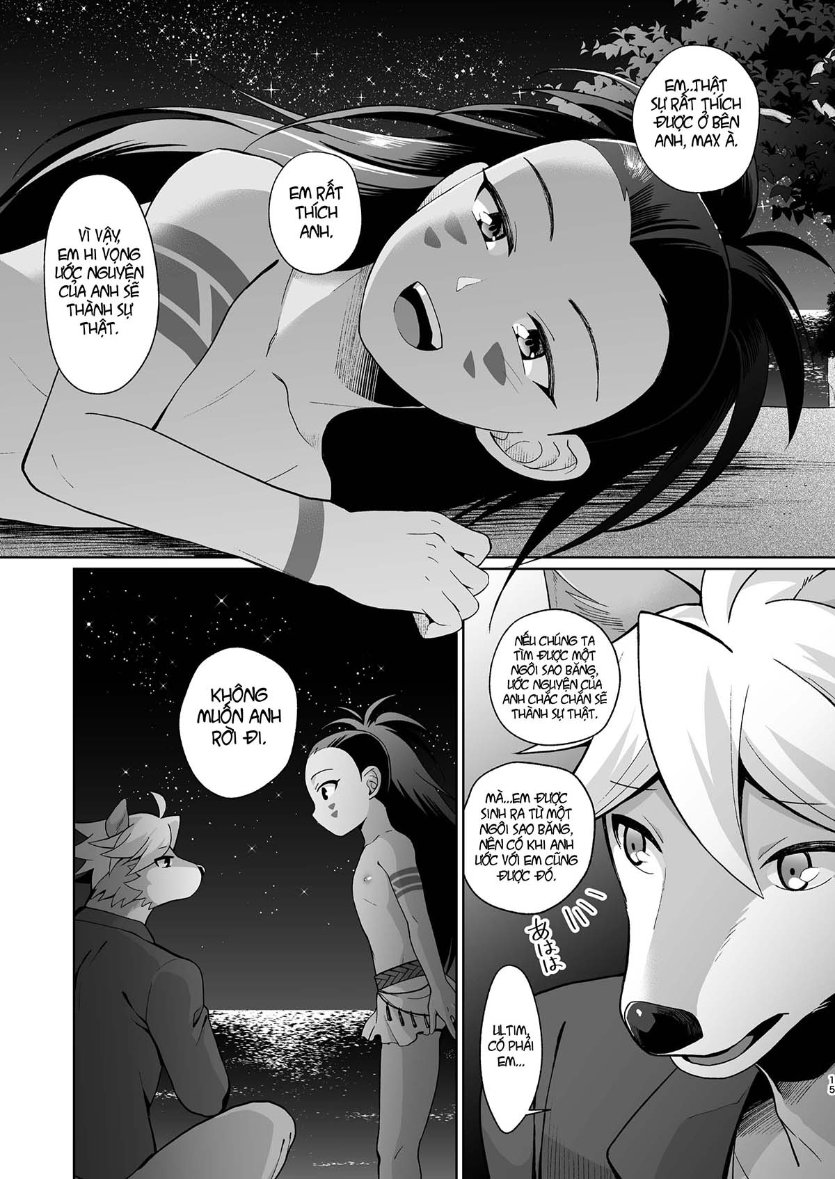 Đọc truyện hentai Sự ghép đôi giữa người và sói - Oneshot