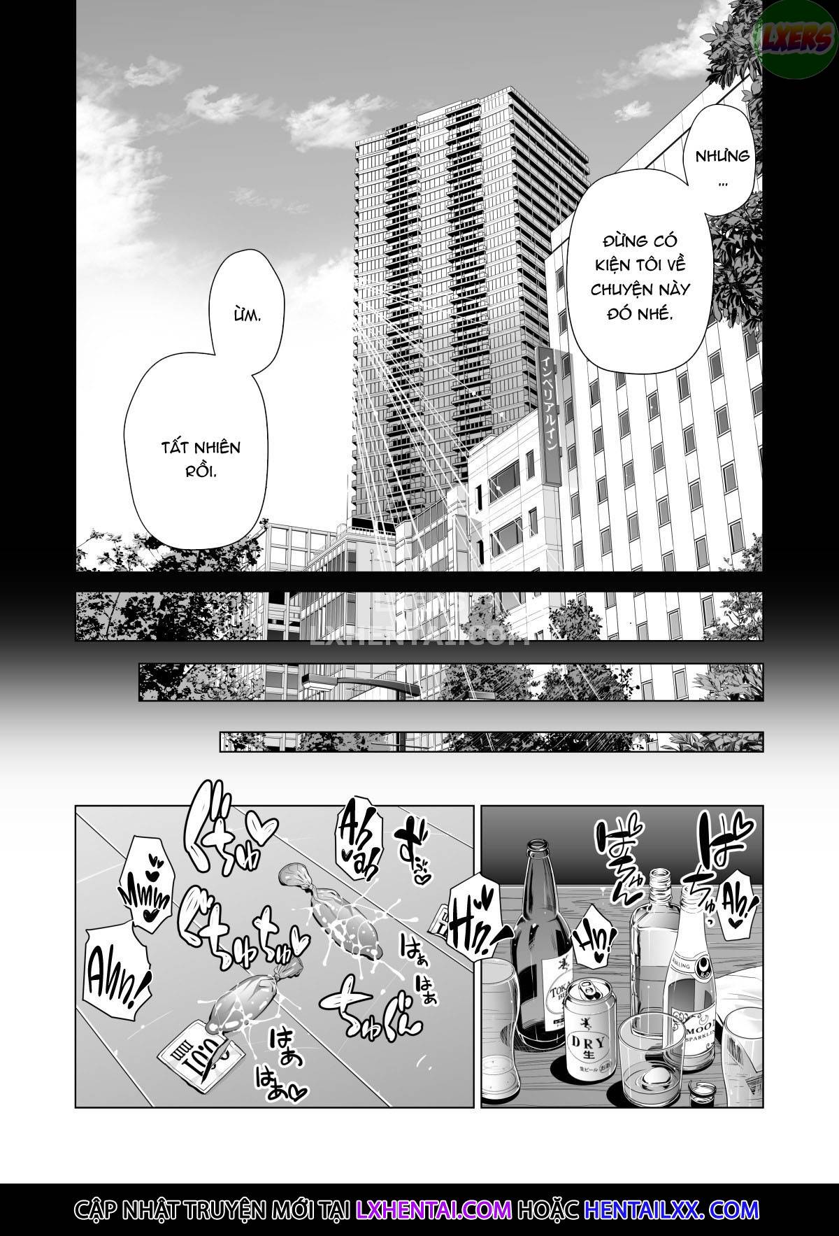 Đọc truyện hentai A Housewife Stolen By A Coworker Besides Her Blackout Drunk Husband - Chap 3 - [END]