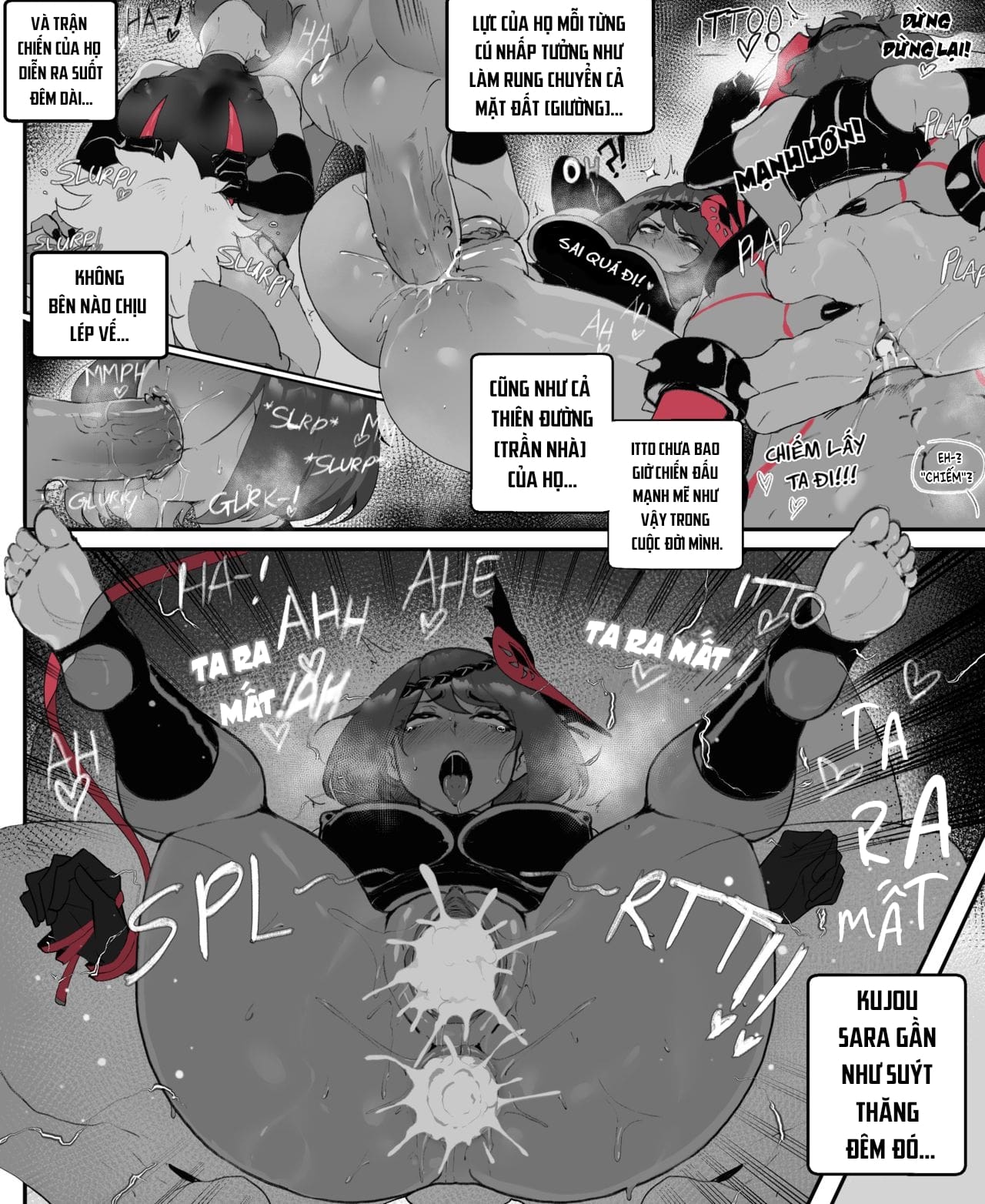 Đọc truyện hentai Ta Đây Là Arataki Itto!! - Oneshot