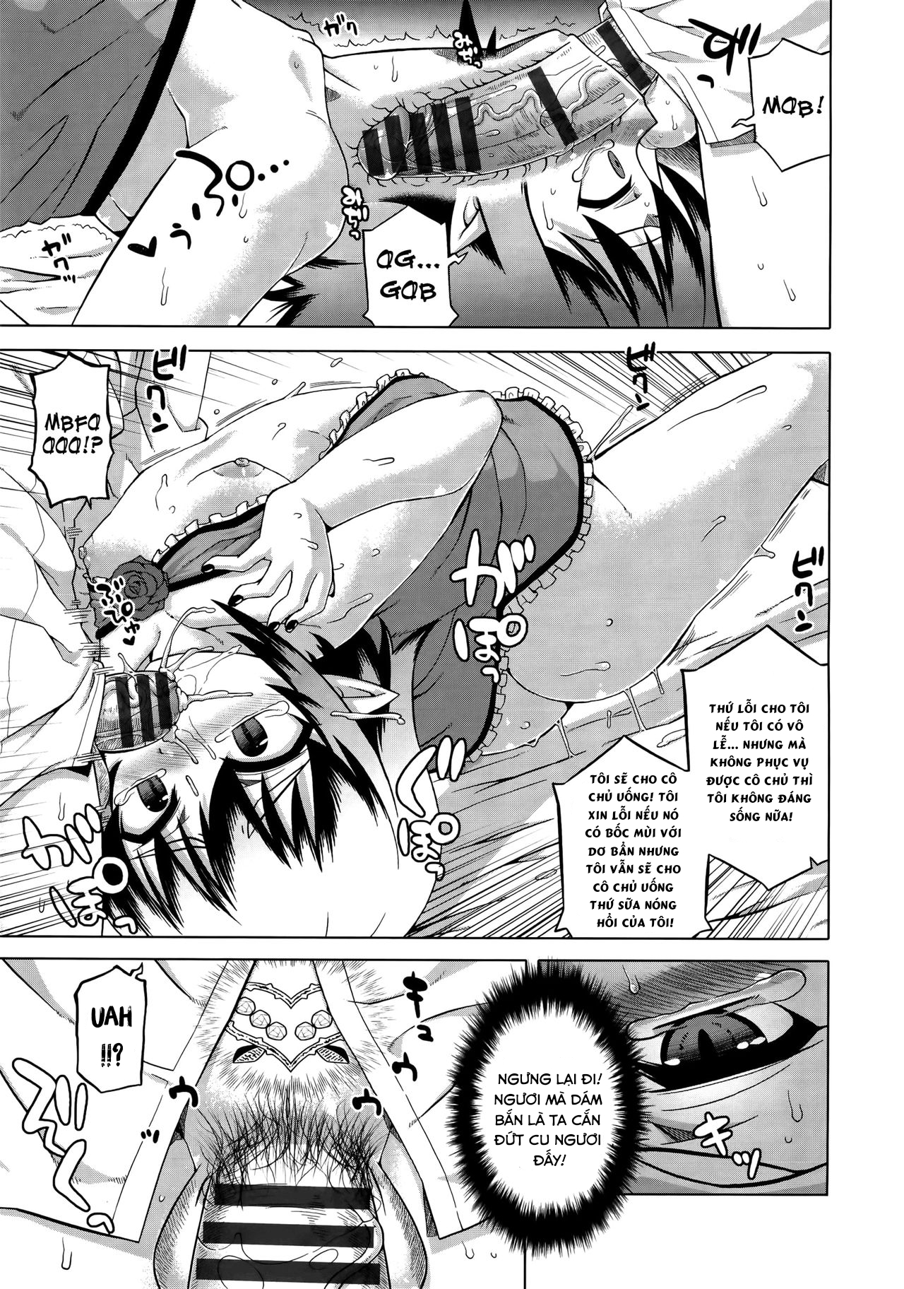 Đọc truyện hentai Elisa-sama Goyoujin!! - Chap 2