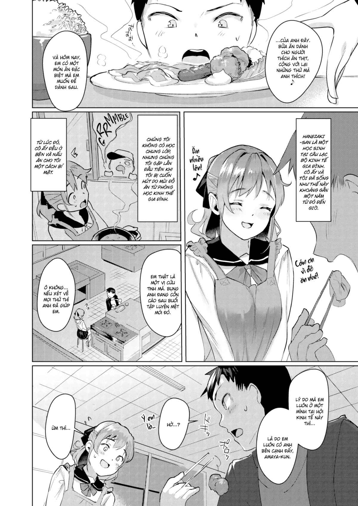 Đọc truyện hentai Thực Đơn Đặc Biệt Sau Giờ Học ❤ - Oneshot